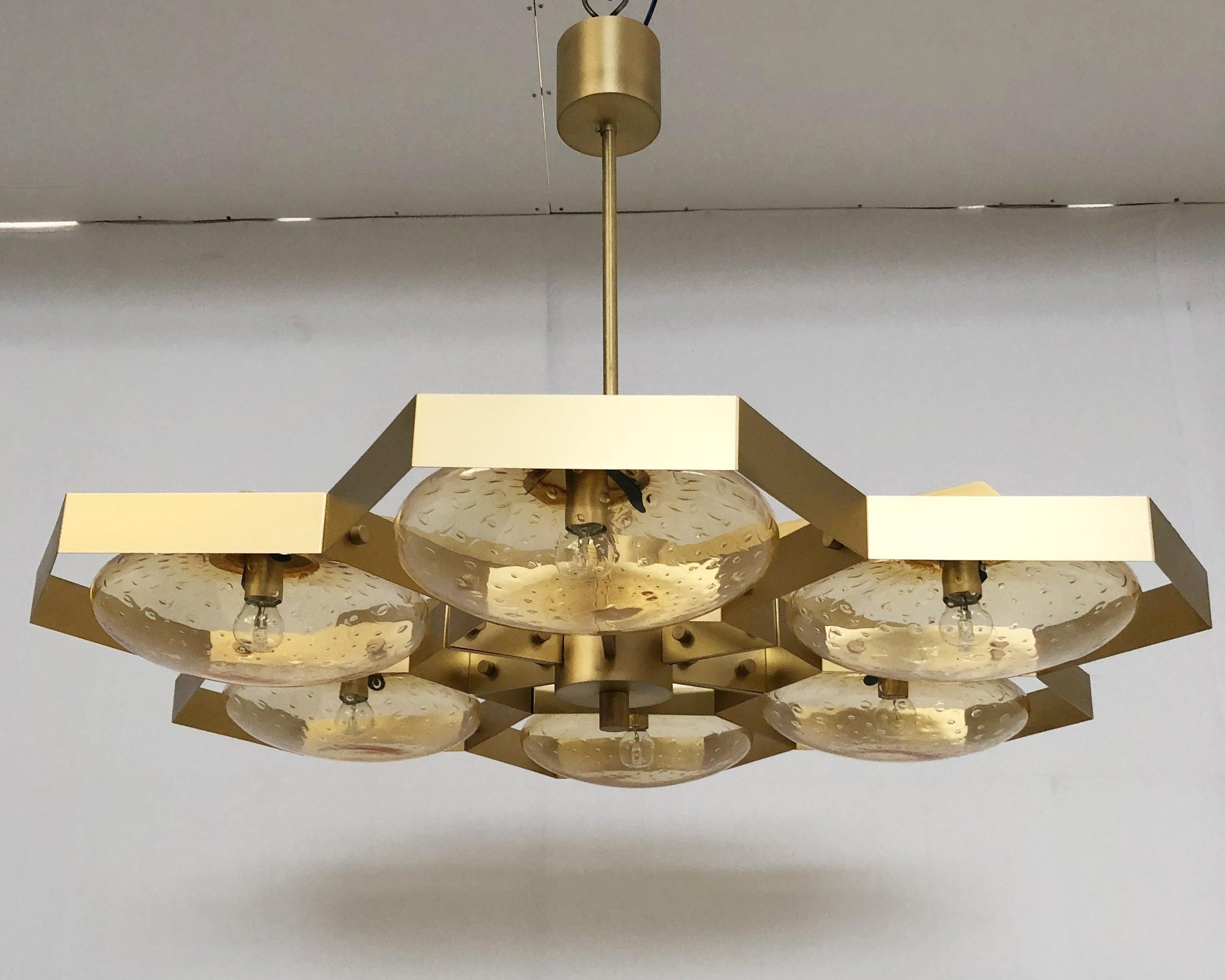 Moderne Lustre Hive de Fabio Ltd en vente