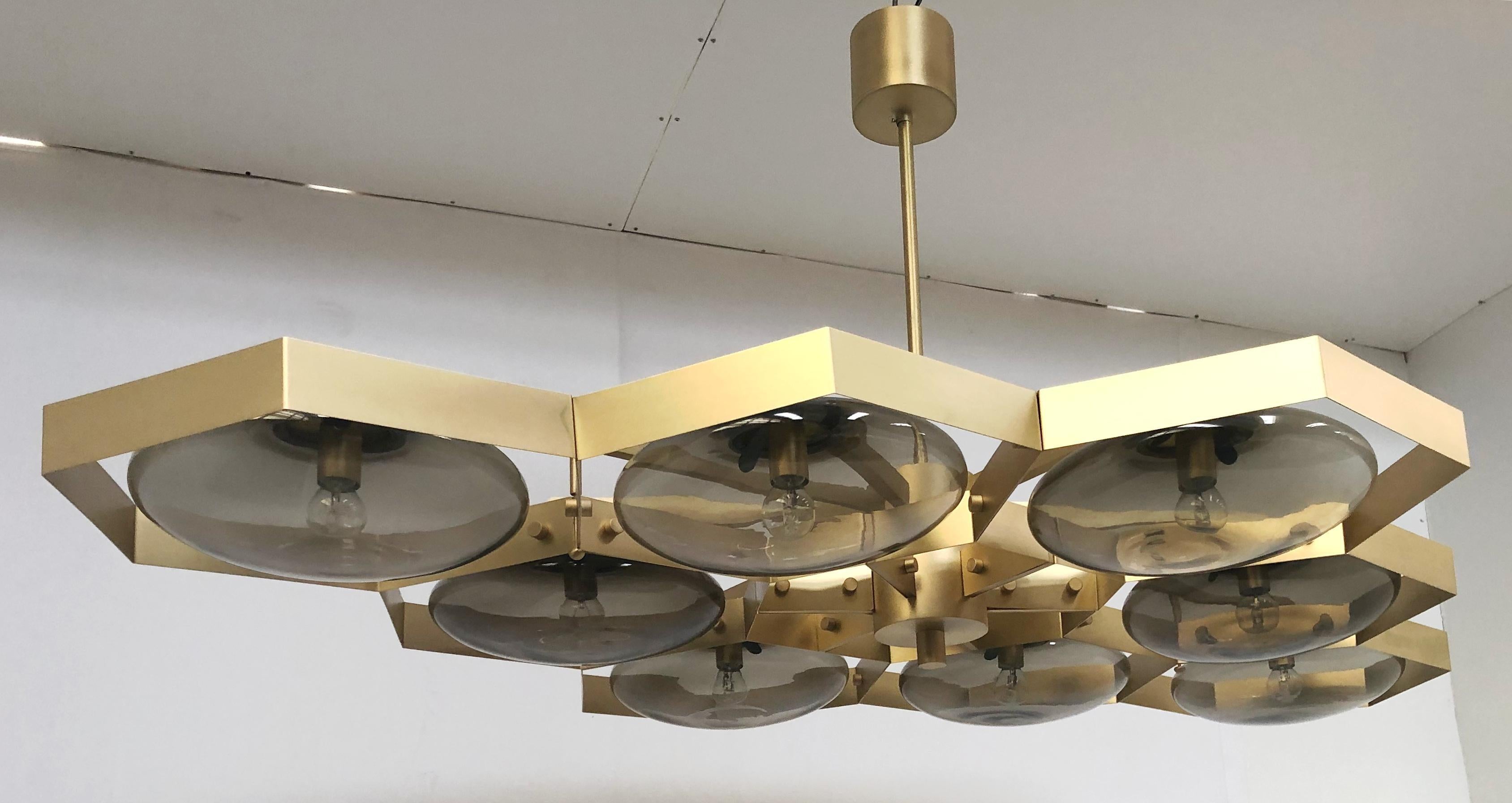 Hive Chandelier by Fabio Ltd In New Condition For Sale In Los Angeles, CA
