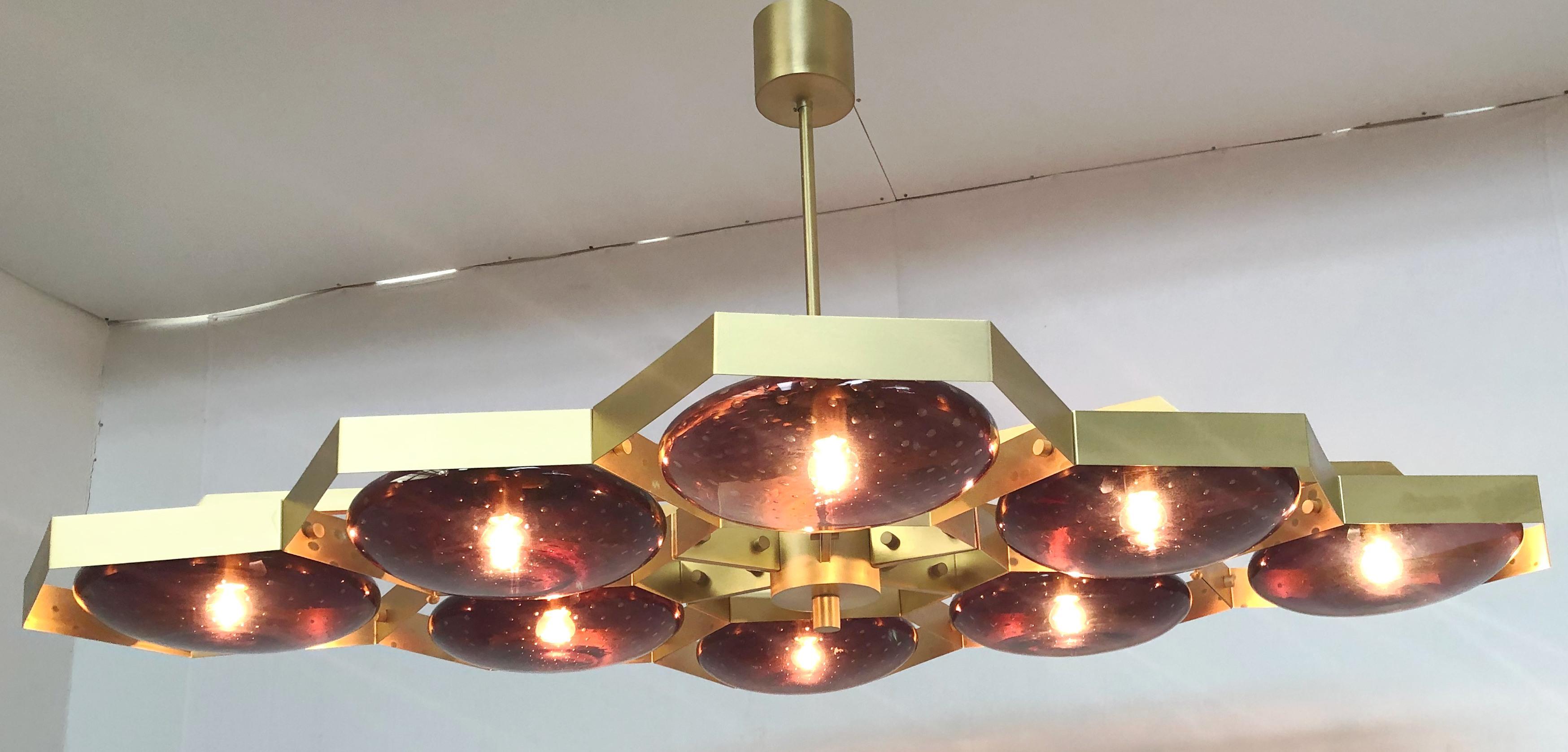 XXI secolo e contemporaneo Lampadario Hive di Fabio Ltd in vendita