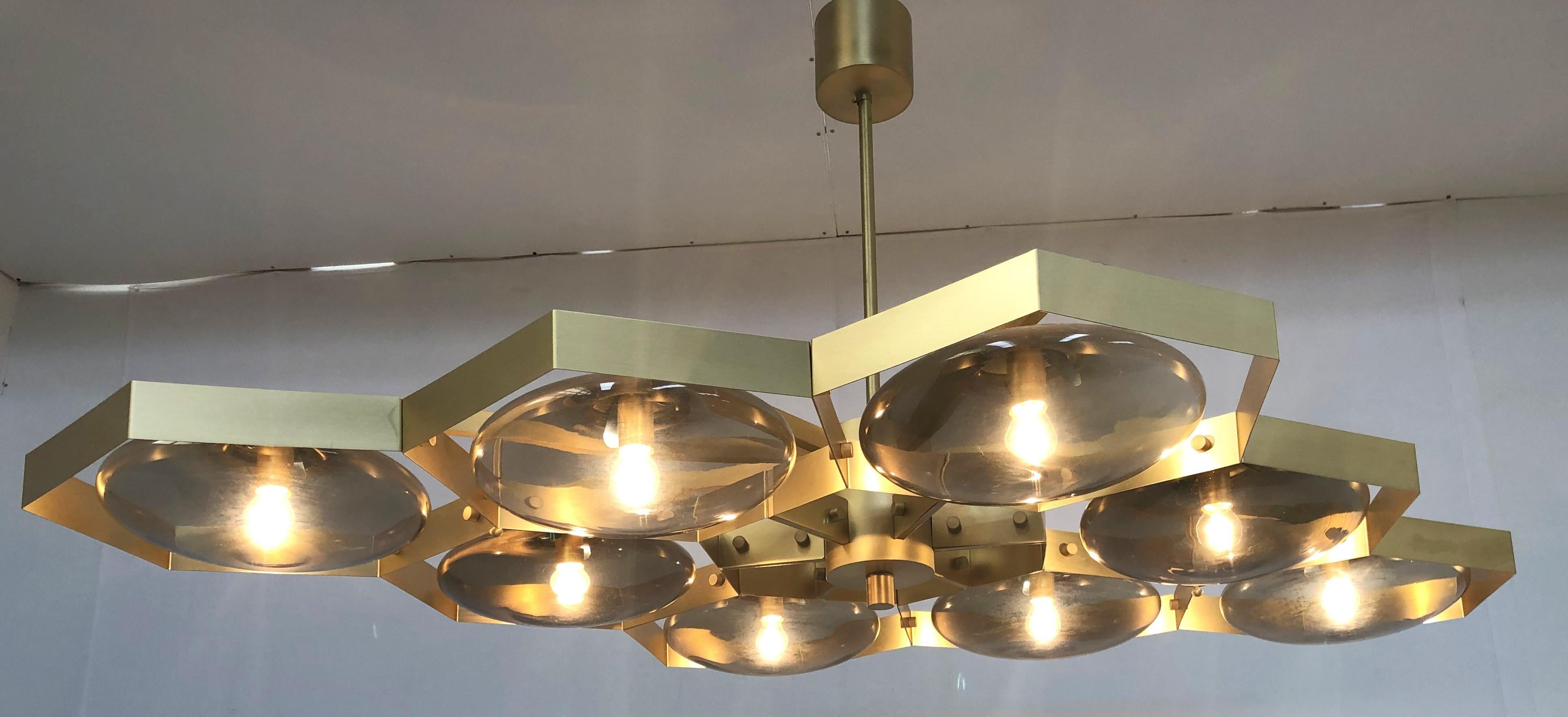 Contemporary Hive Chandelier by Fabio Ltd For Sale