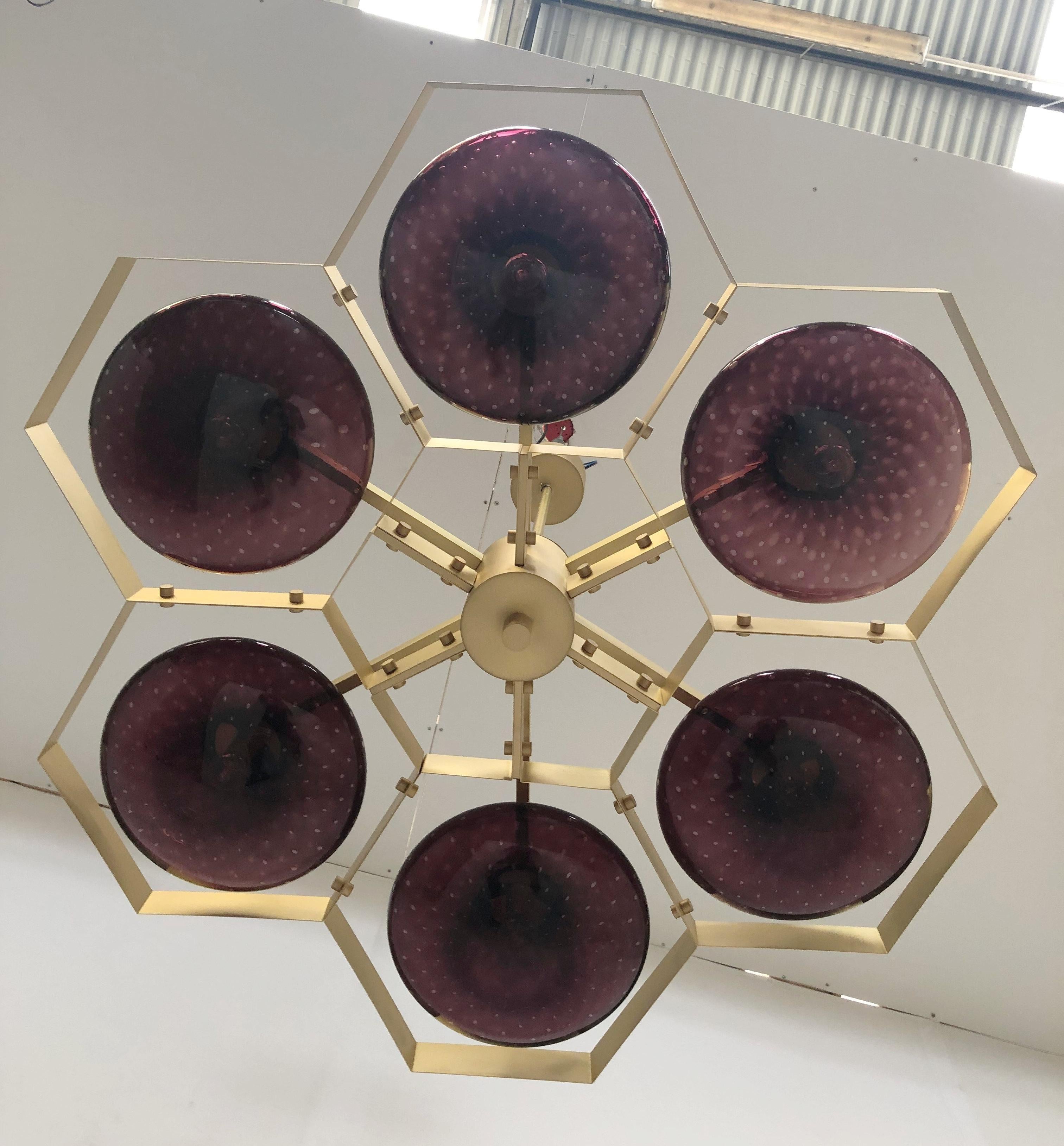 XXI secolo e contemporaneo Lampadario Hive di Fabio Ltd in vendita