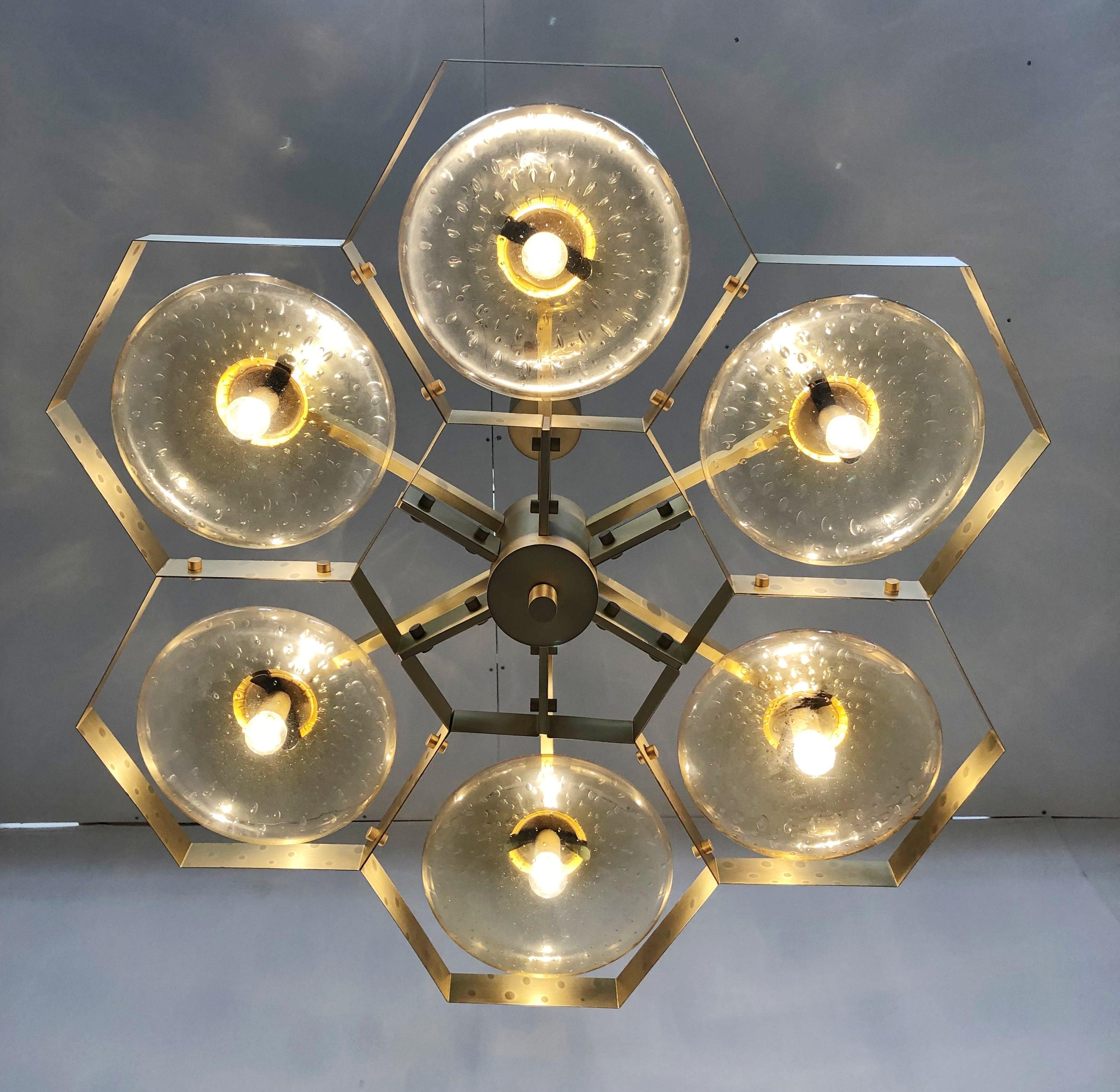 Hive Chandelier by Fabio Ltd In New Condition For Sale In Los Angeles, CA