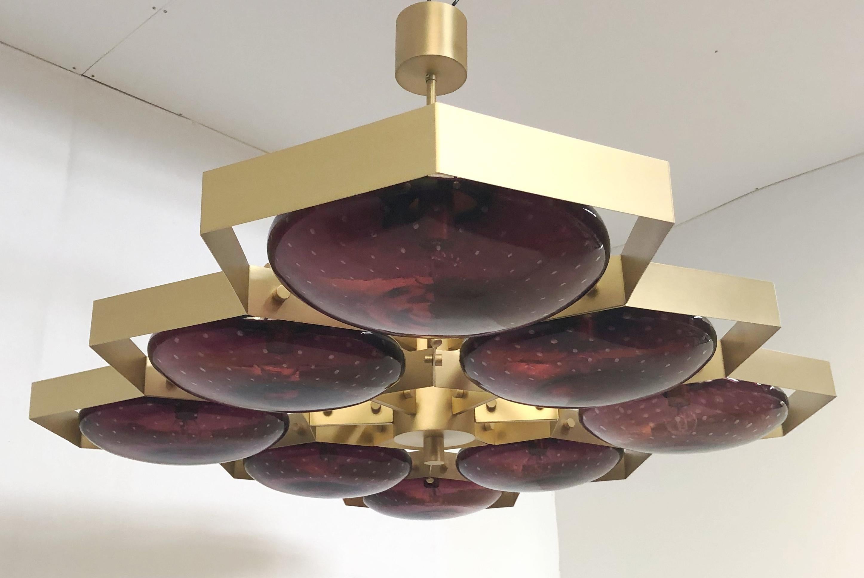 Ottone Lampadario Hive di Fabio Ltd in vendita