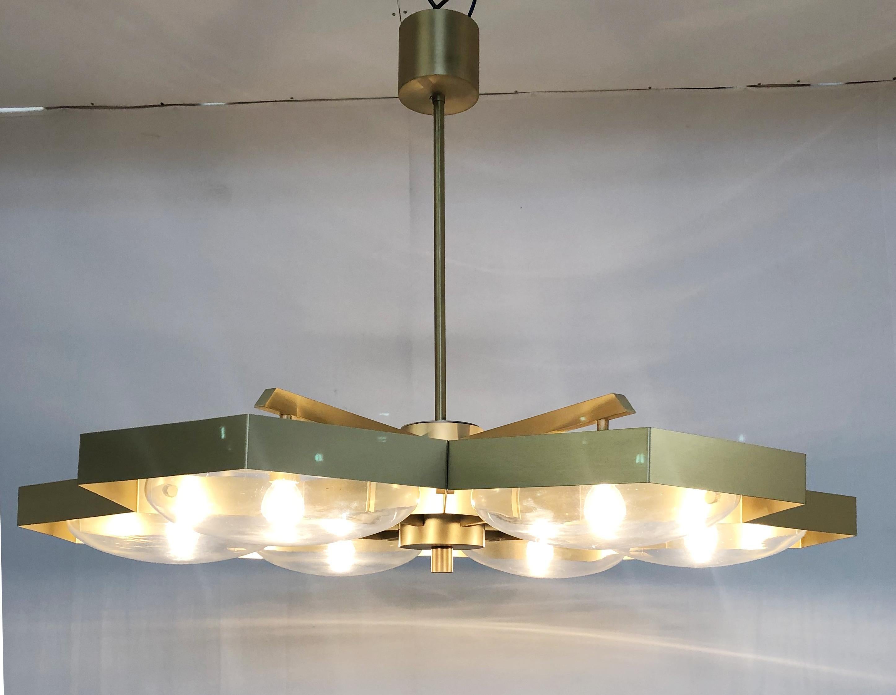 Ottone Lampadario Hive di Fabio Ltd in vendita