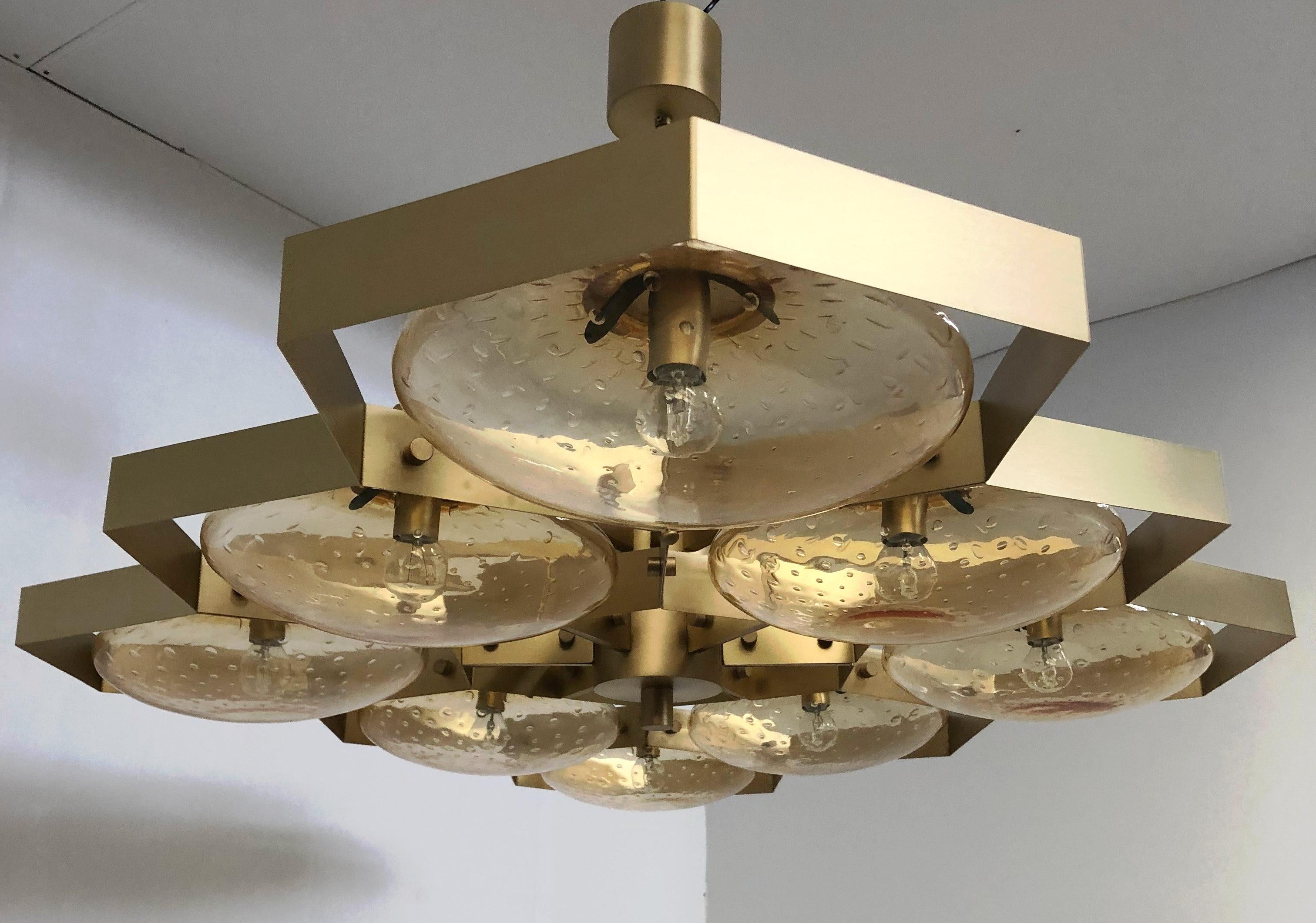 Ottone Lampadario Hive di Fabio Ltd in vendita