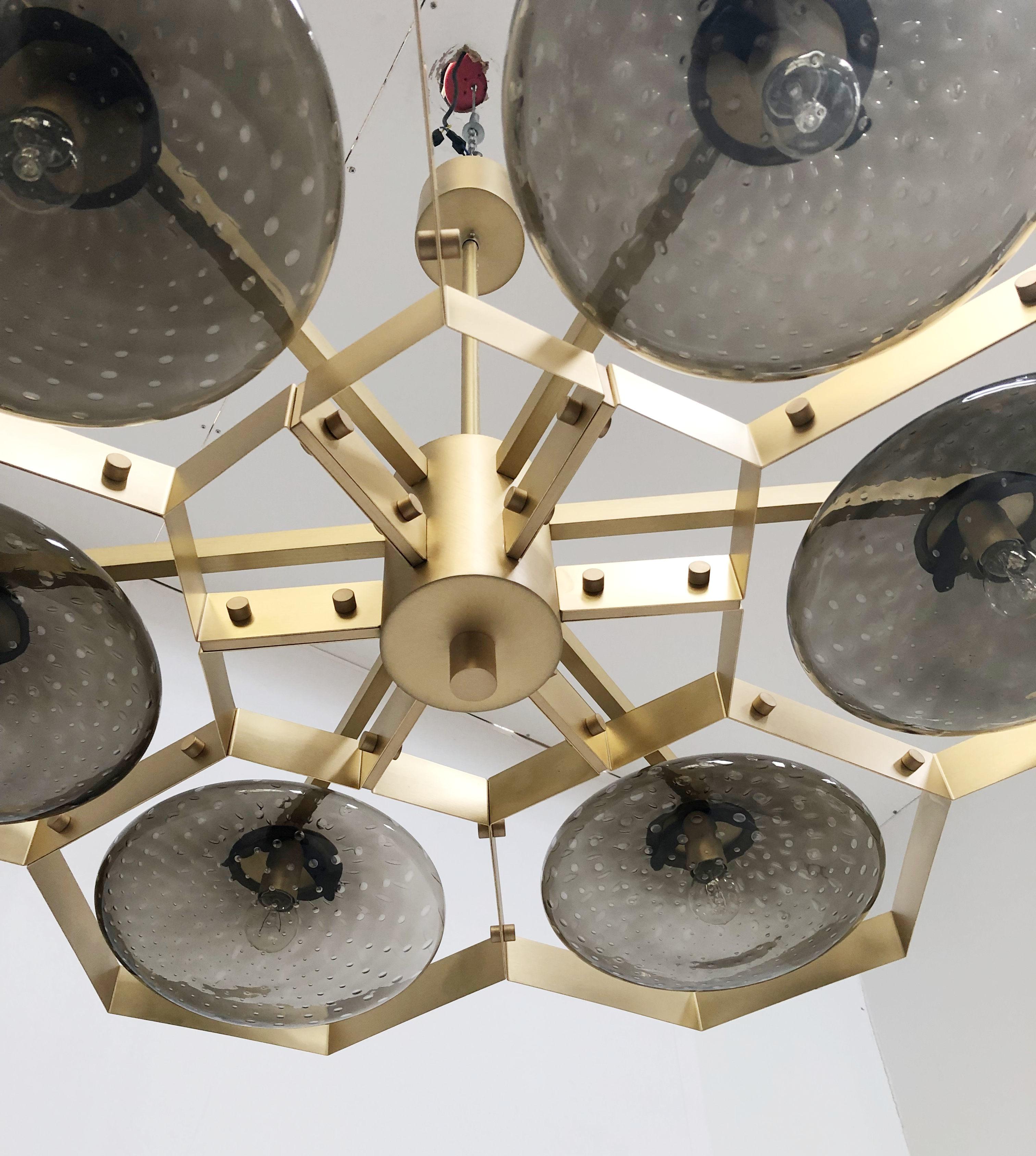 Contemporary Hive Chandelier by Fabio Ltd For Sale