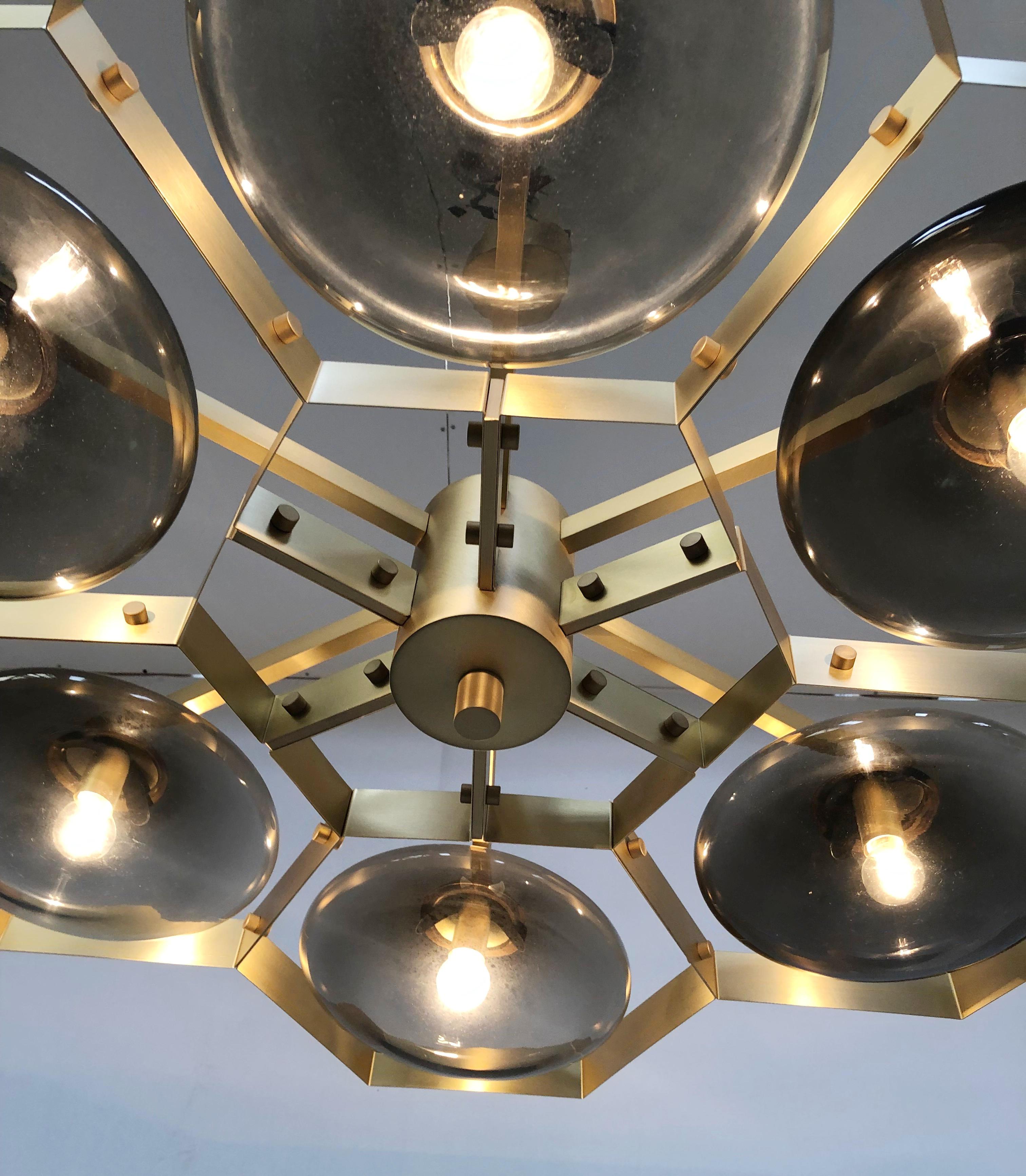 Hive Chandelier by Fabio Ltd For Sale 1