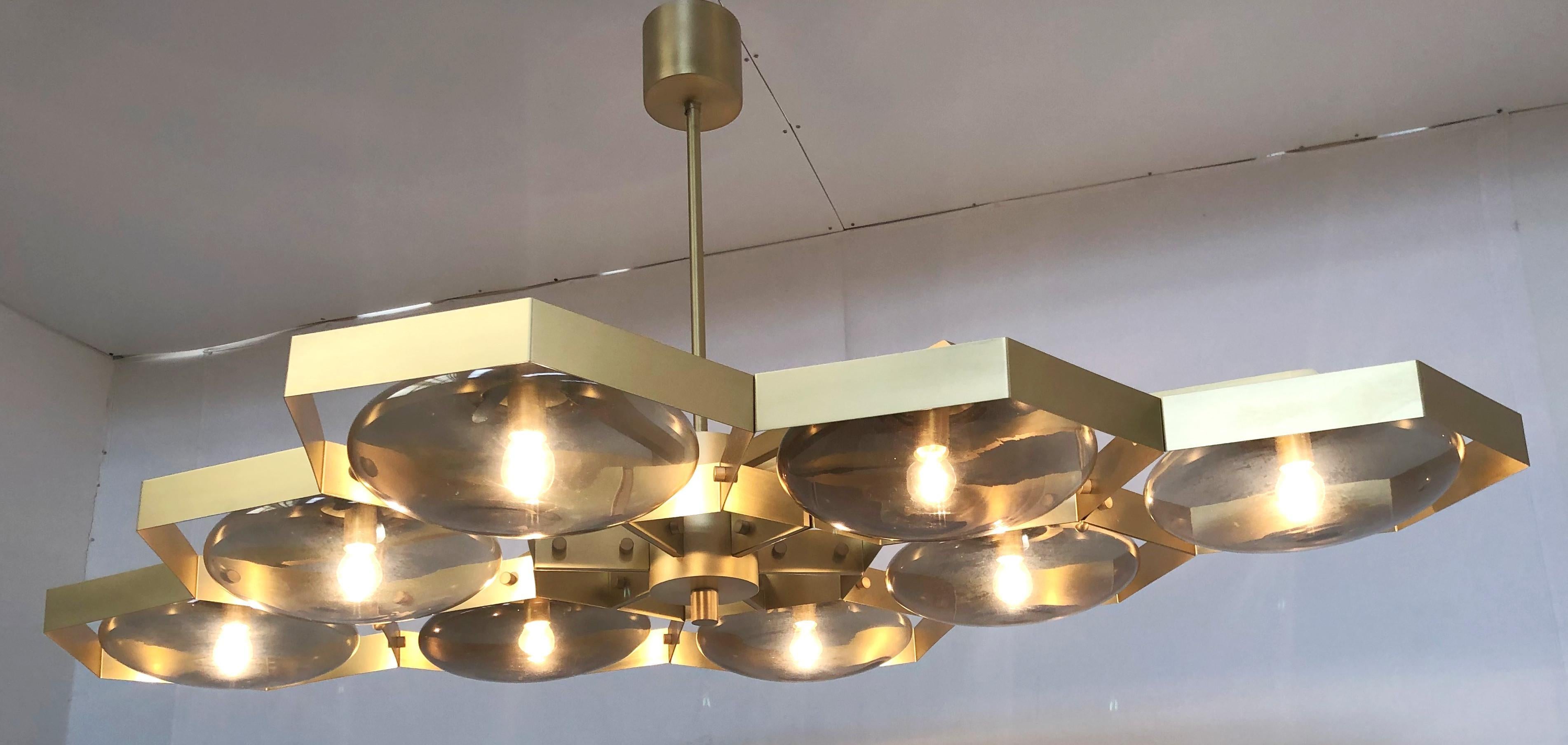 Hive Chandelier by Fabio Ltd For Sale 2