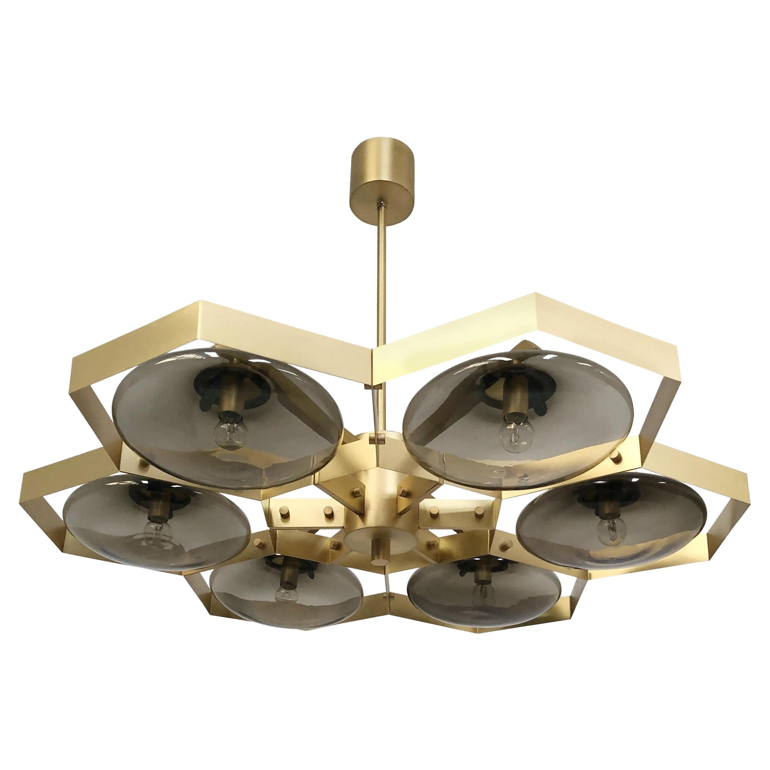 Hive Chandelier by Fabio Ltd For Sale