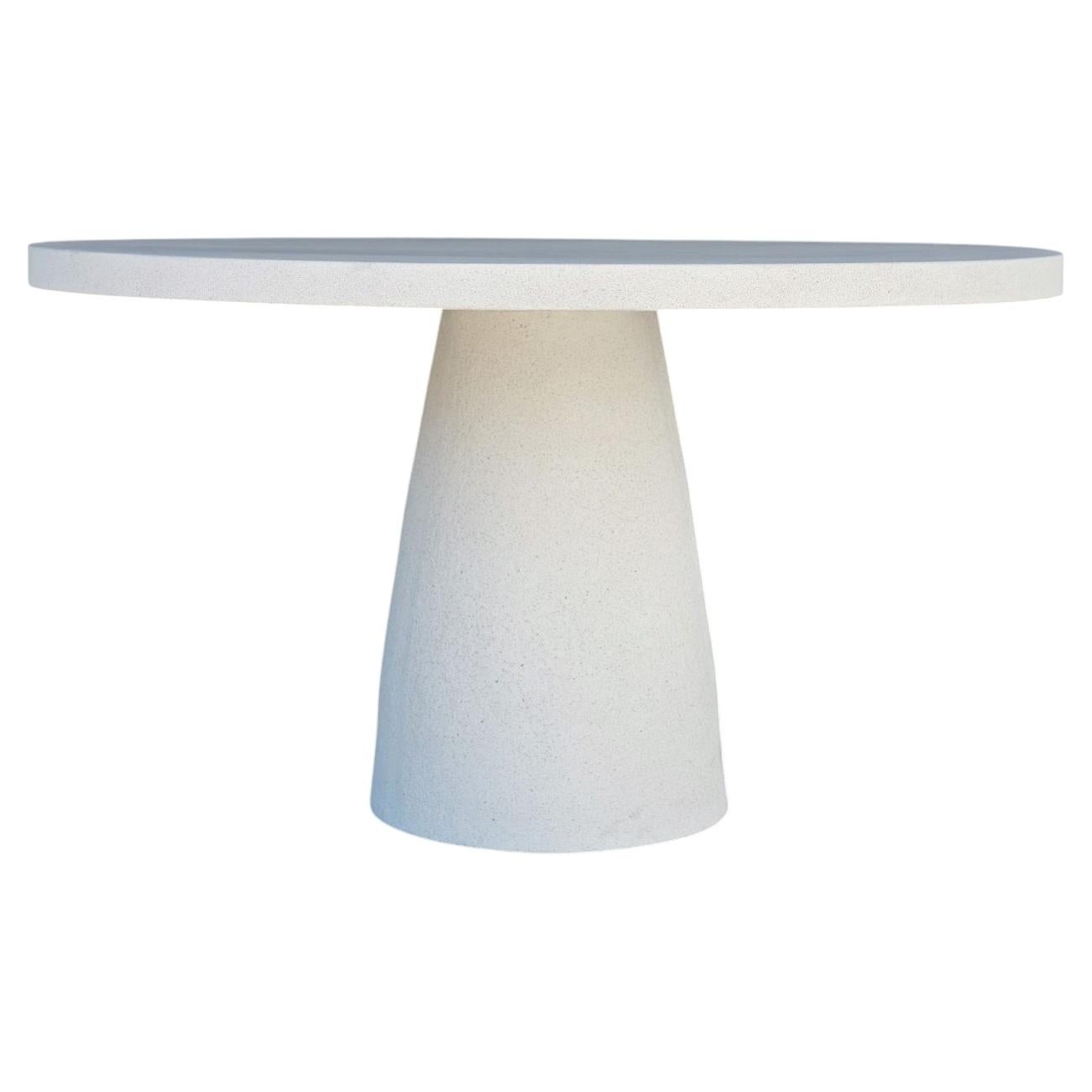 Hive Dining Table in Resin, Stone Aggregate & Fiberglass by Zachary A. Design