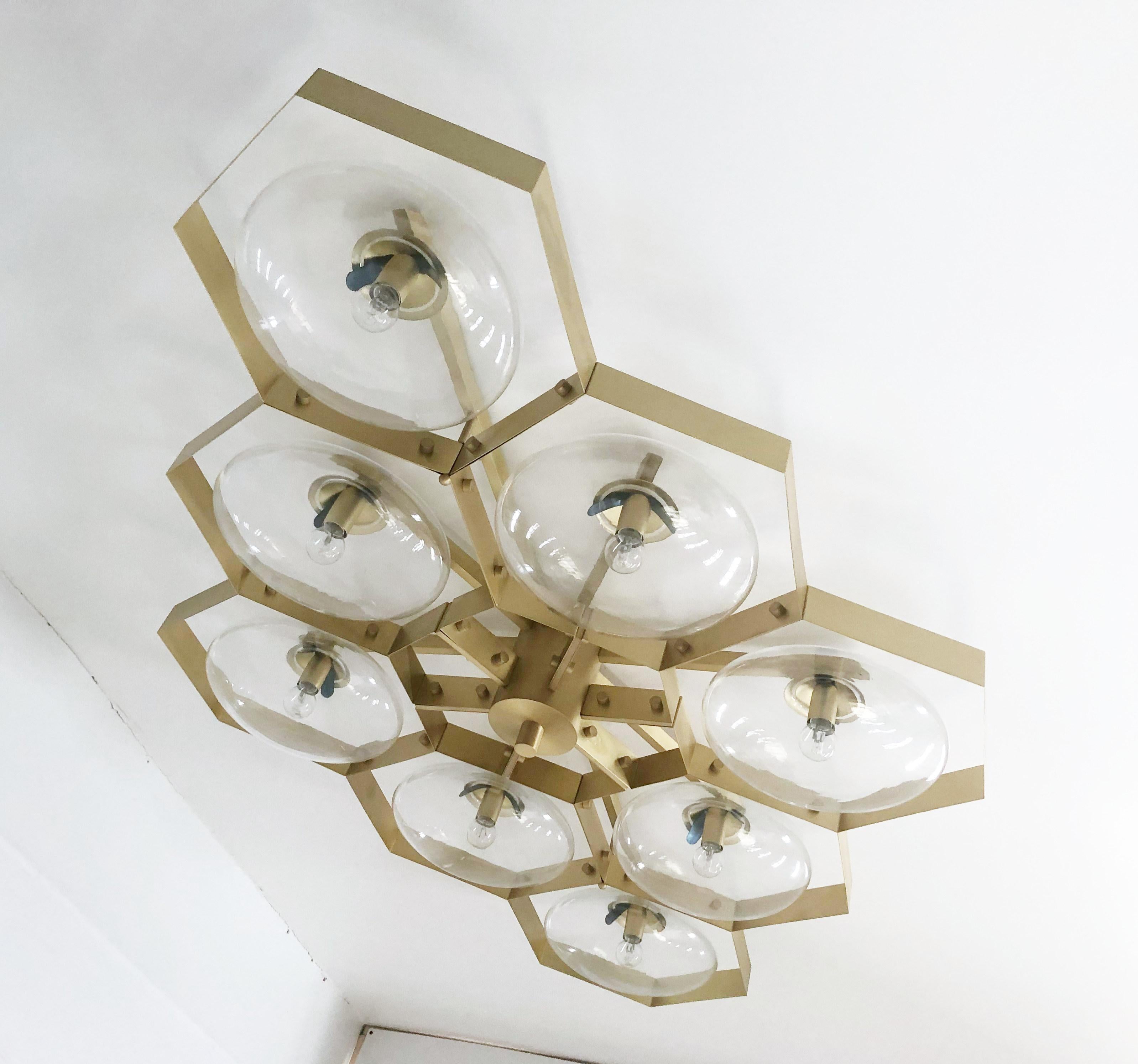 Hive Flush Mount by Fabio Ltd For Sale 4