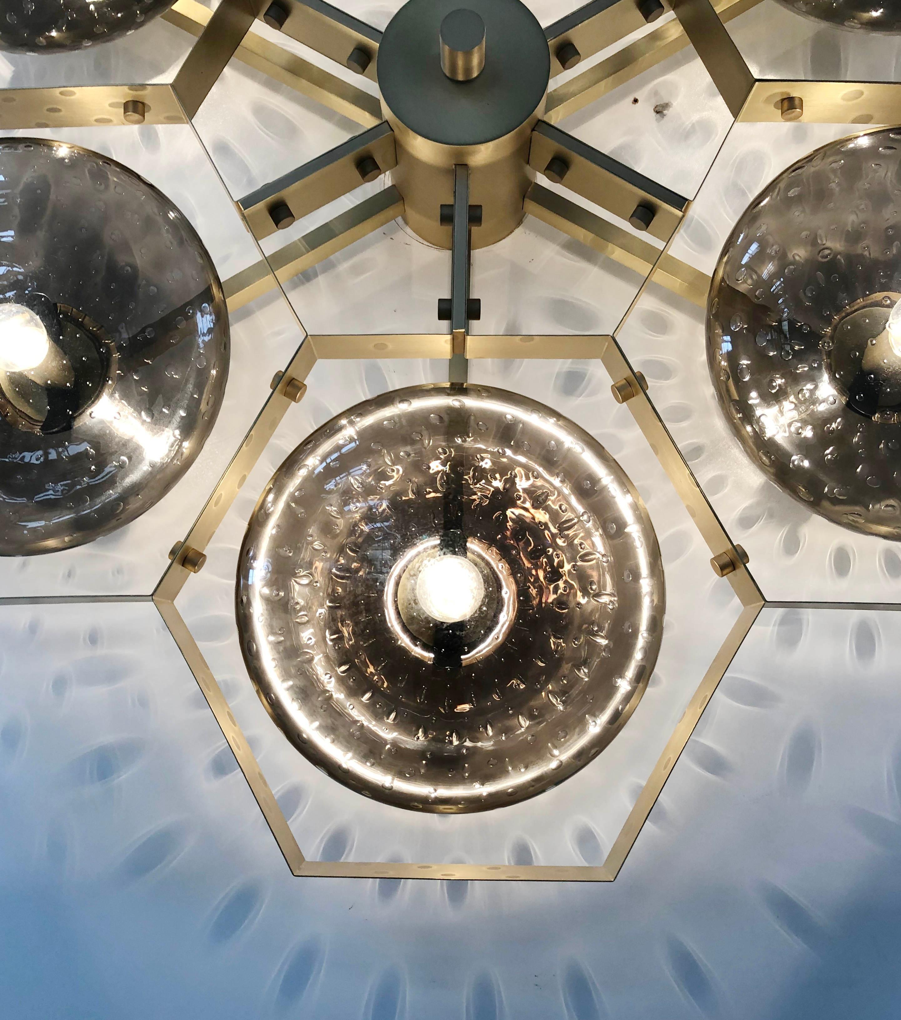 Hive Flush Mount by Fabio Ltd For Sale 5