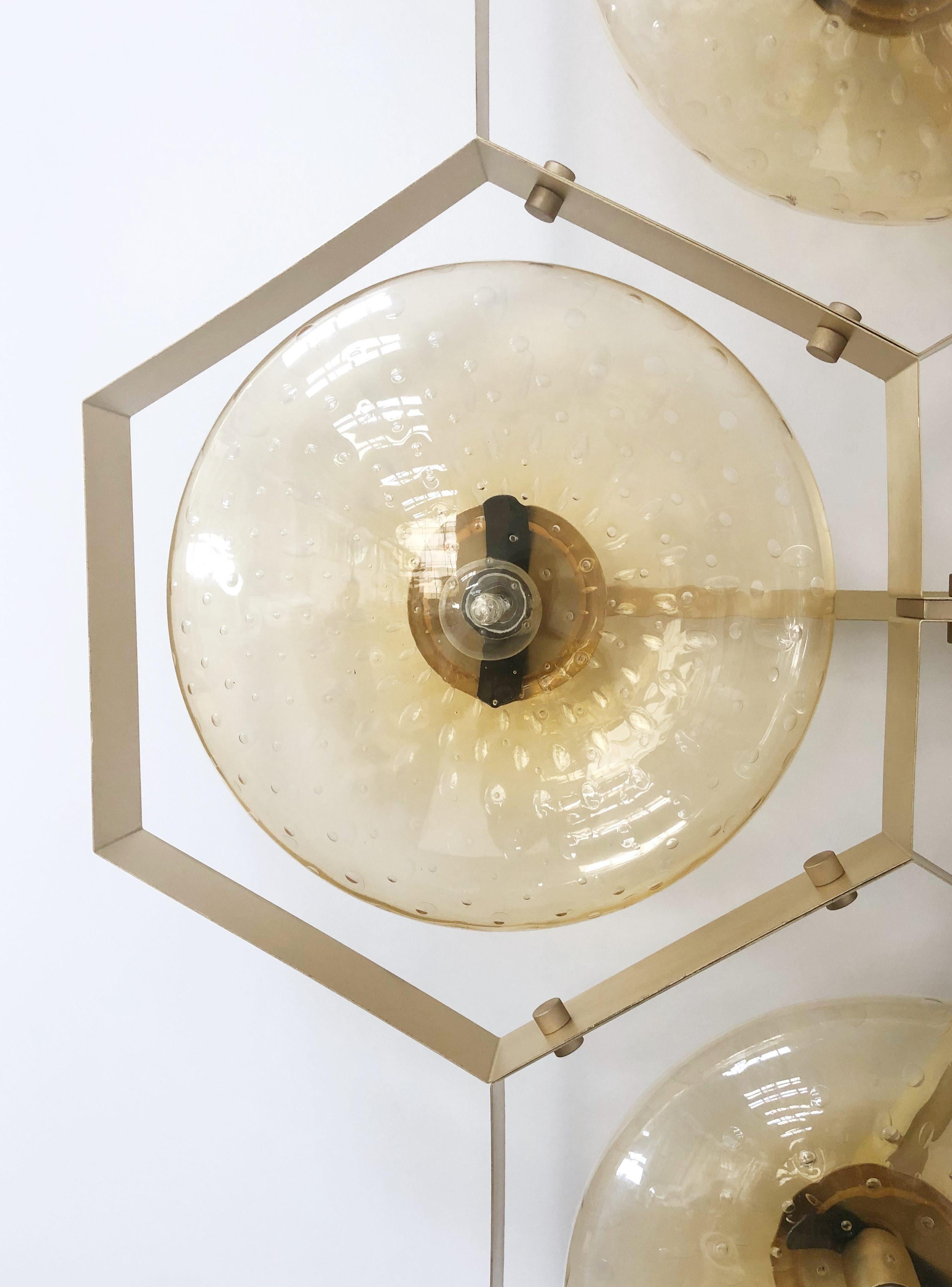 Hive Flush Mount by Fabio Ltd For Sale 5