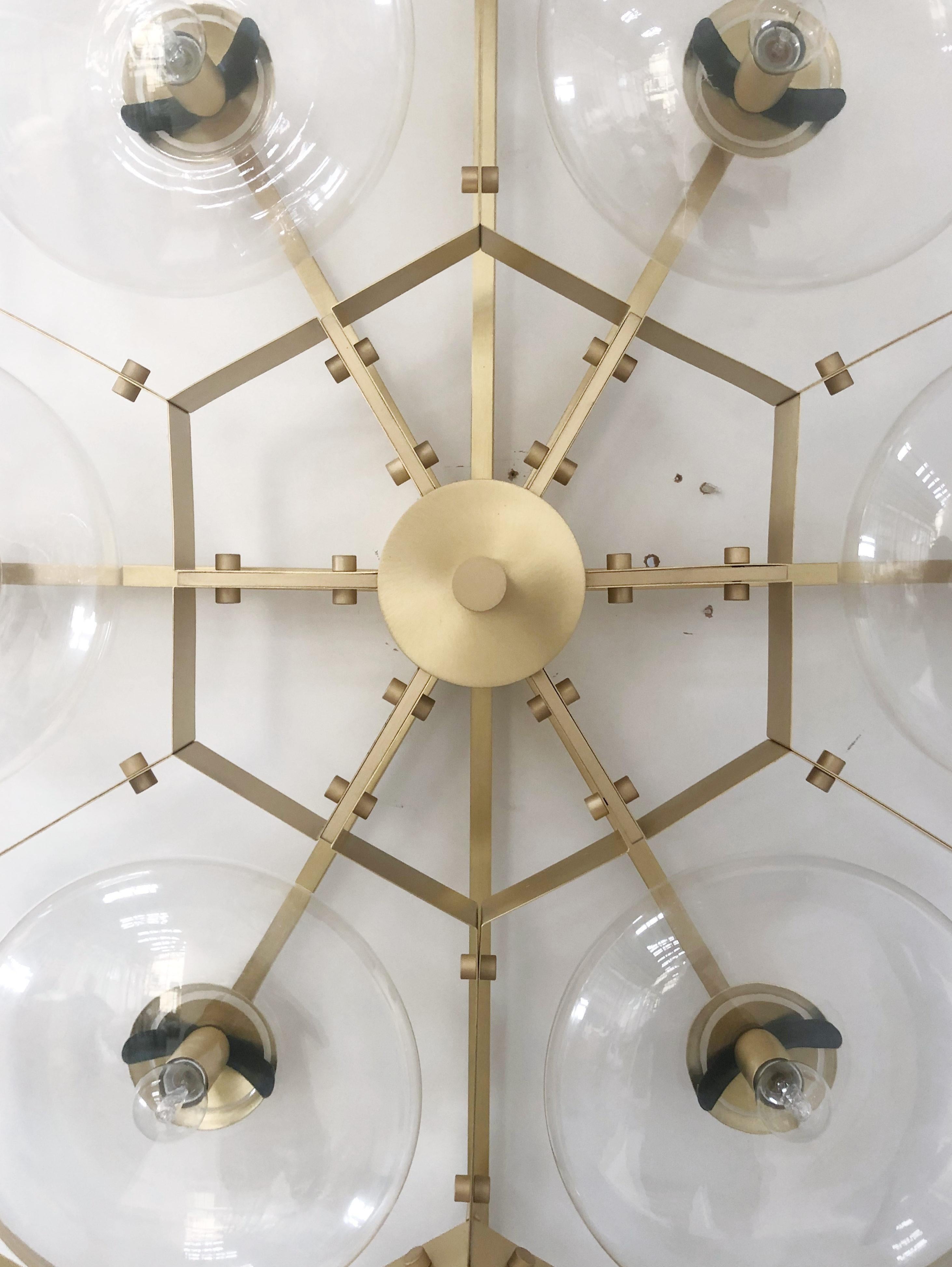 Hive Flush Mount by Fabio Ltd For Sale 7