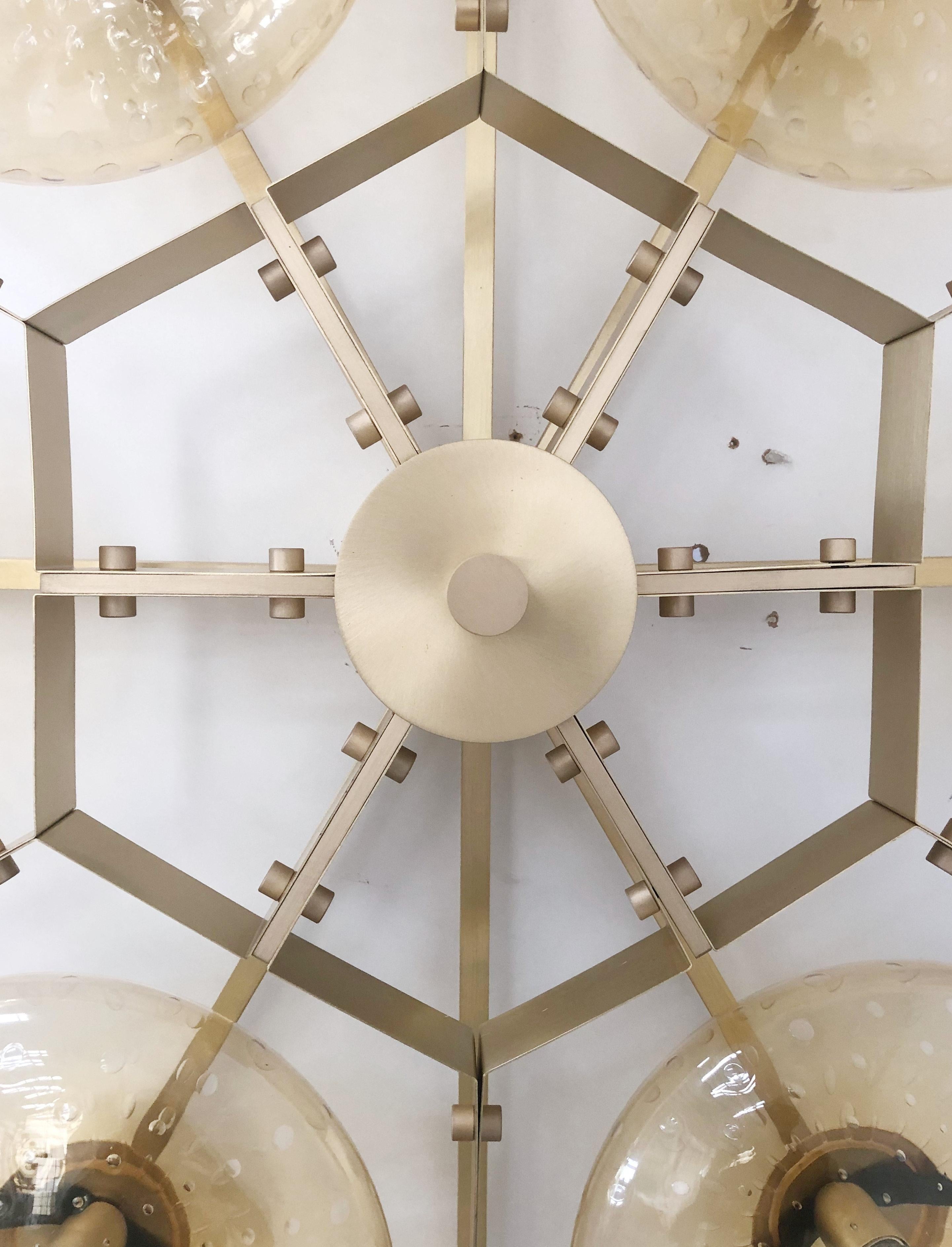 Hive Flush Mount by Fabio Ltd For Sale 7
