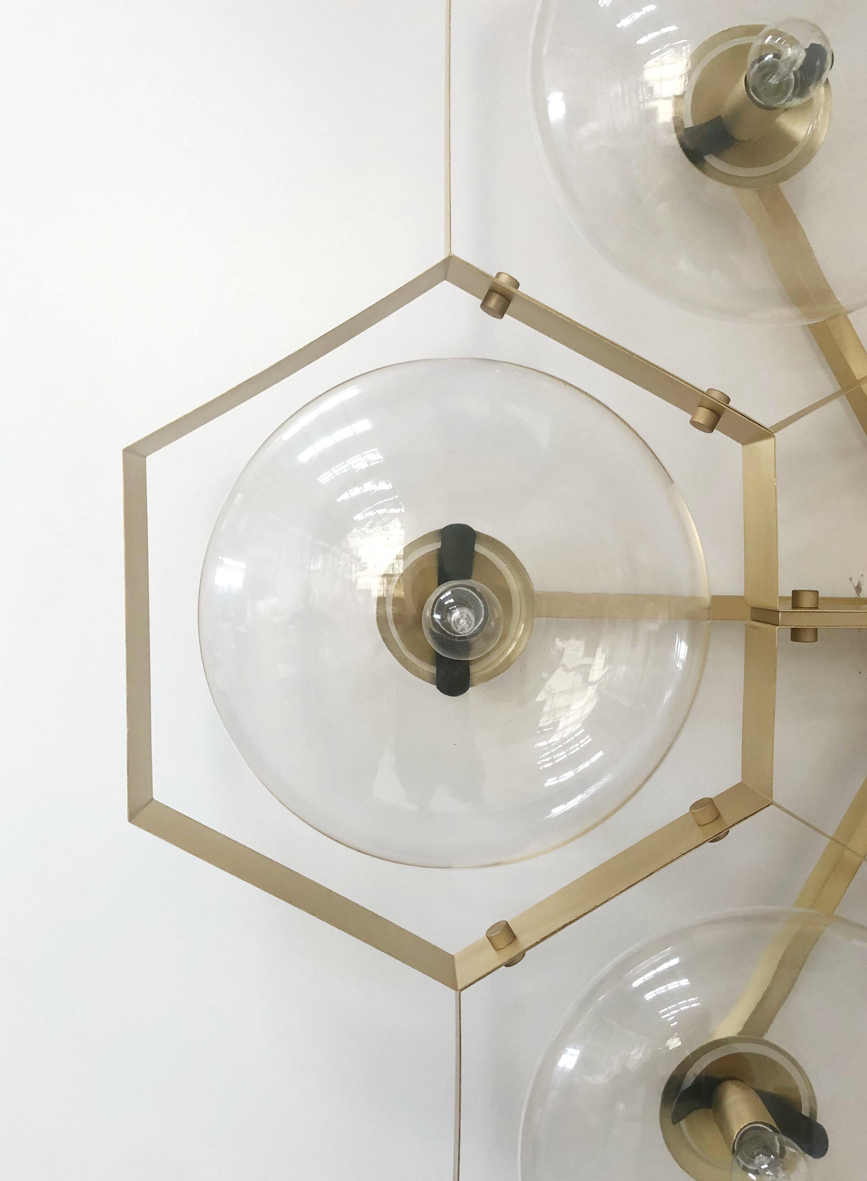 Hive Flush Mount by Fabio Ltd For Sale 8