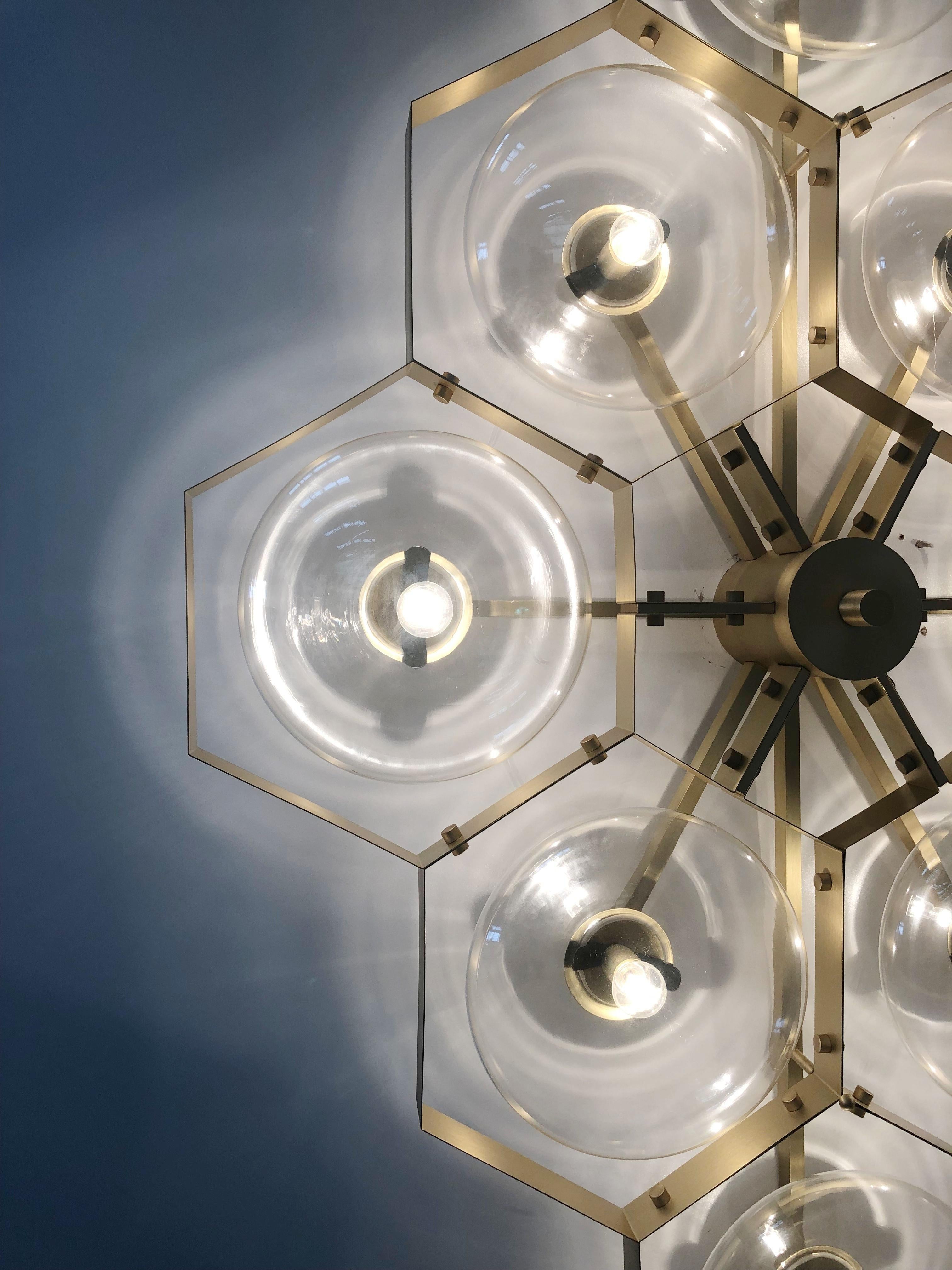 Hive Flush Mount by Fabio Ltd For Sale 9