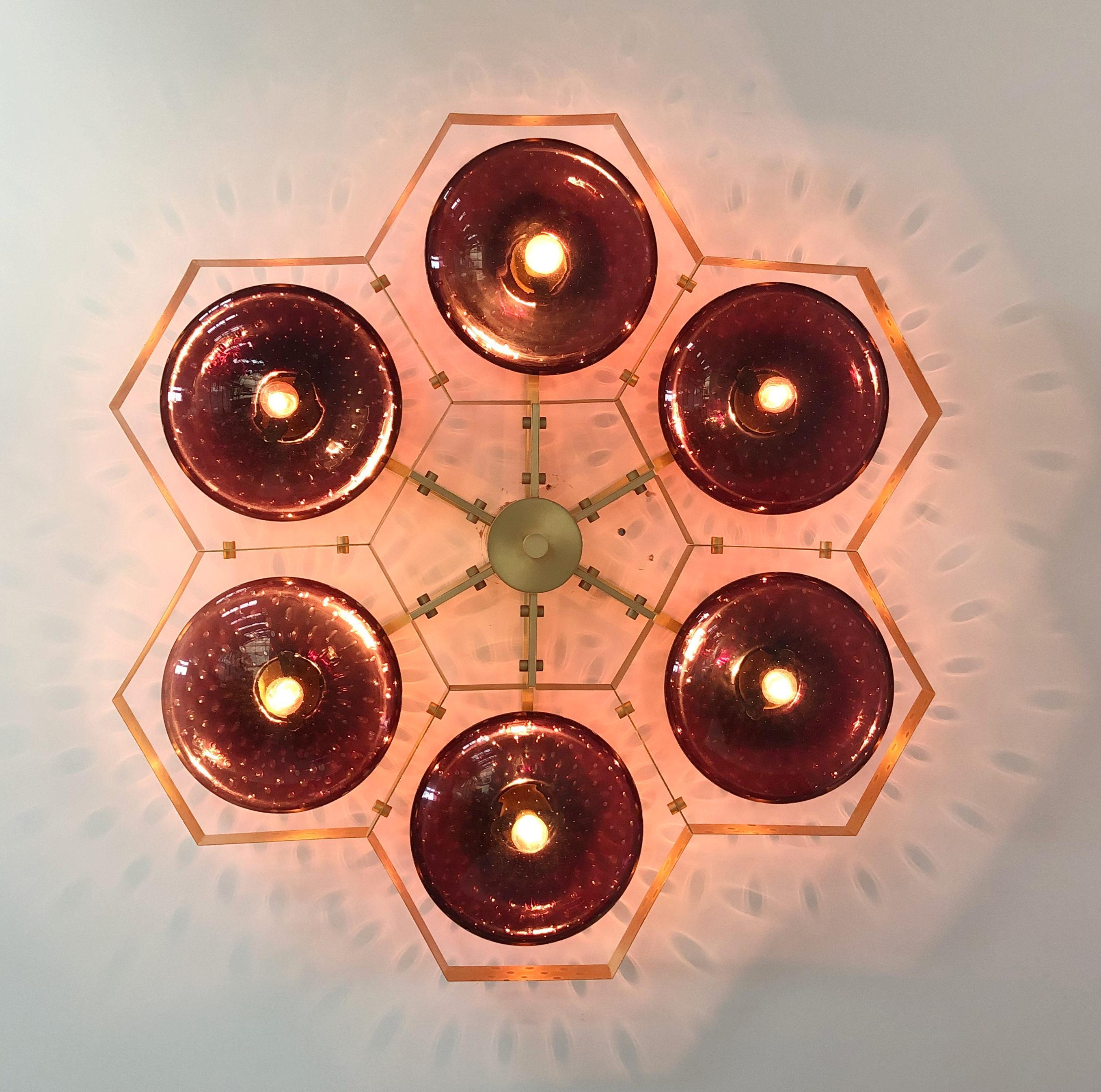 Mid-Century Modern Monture encastrée Hive de Fabio Ltd en vente