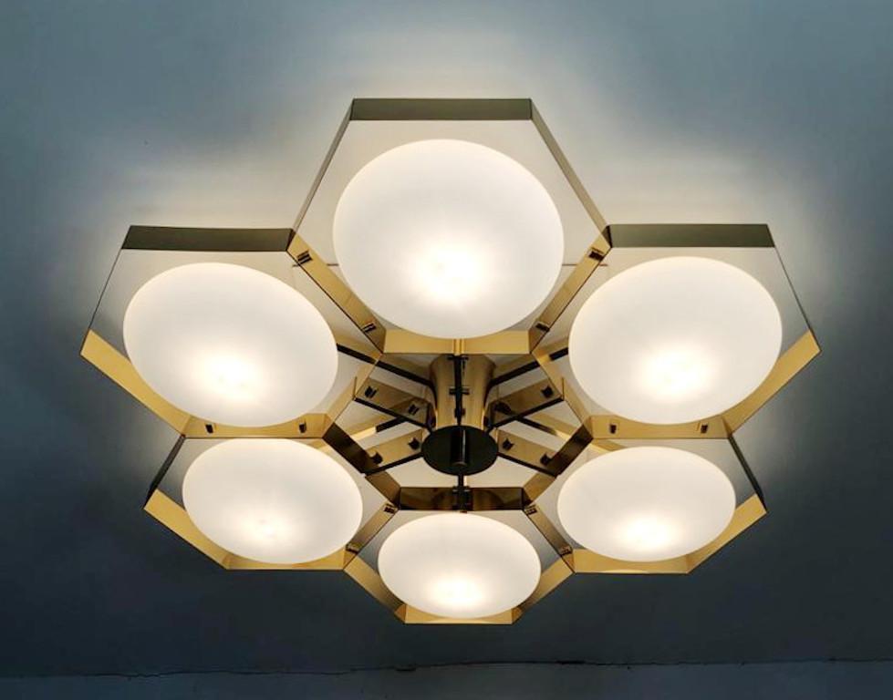 Mid-Century Modern Monture encastrée Hive de Fabio Ltd en vente
