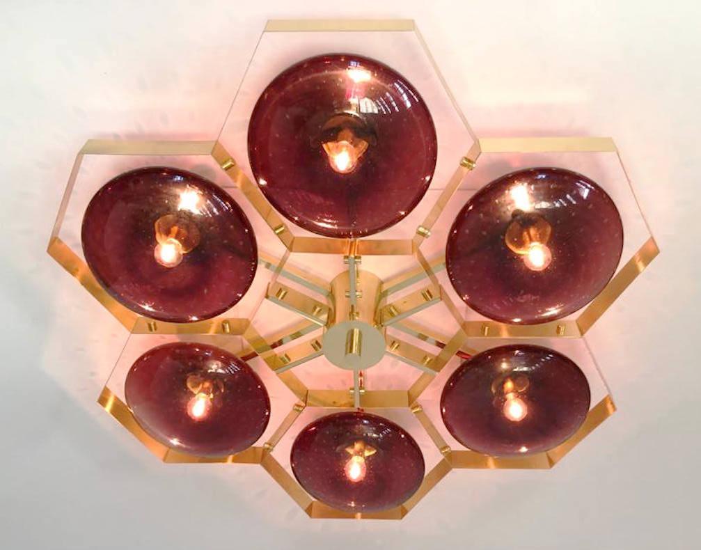 Mid-Century Modern Monture encastrée Hive de Fabio Ltd en vente