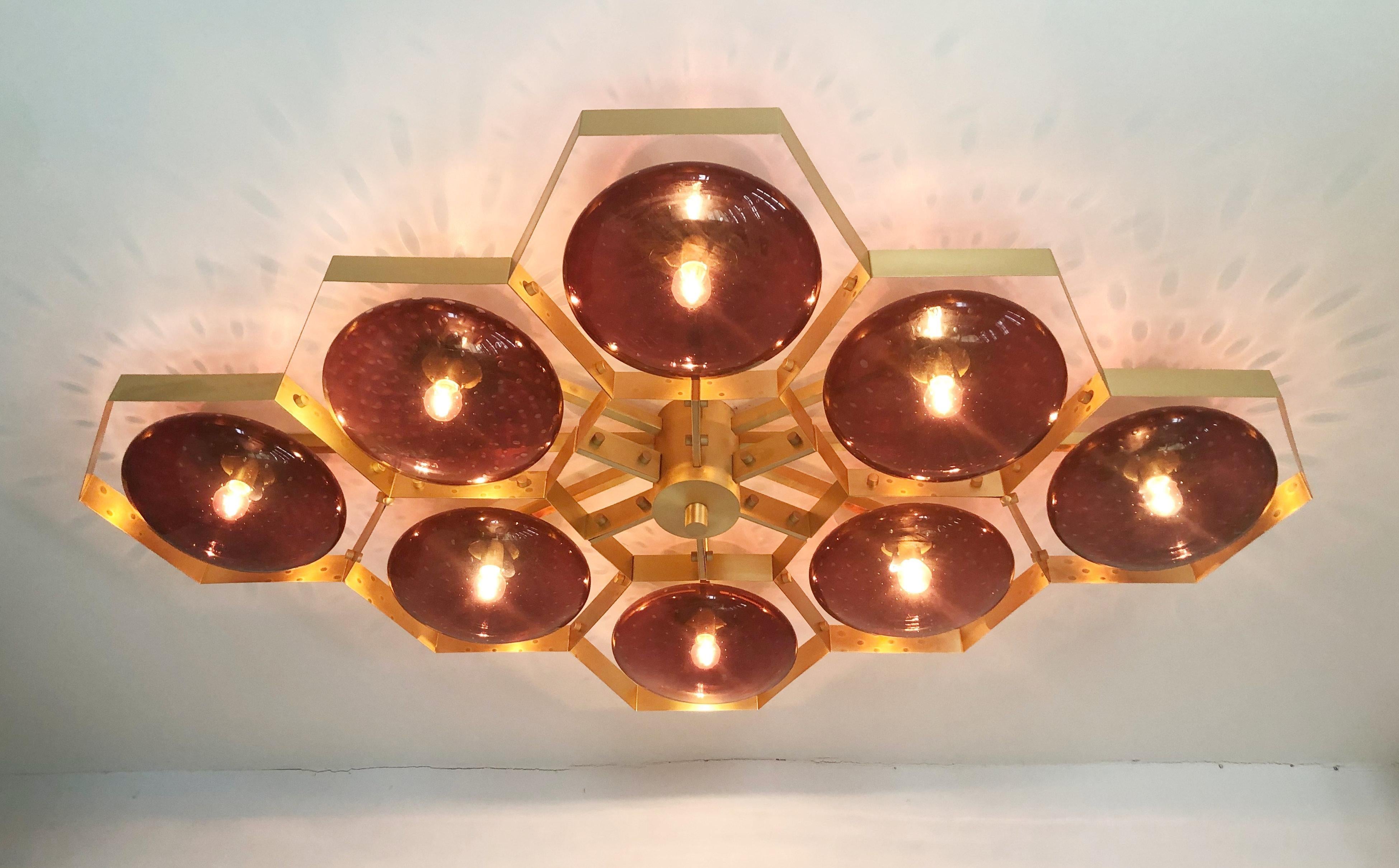 Mid-Century Modern Monture encastrée Hive de Fabio Ltd en vente