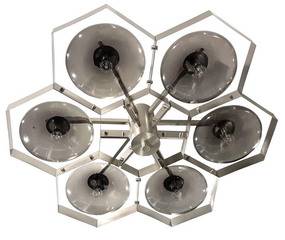 Italian Hive Flush Mount by Fabio Ltd  For Sale