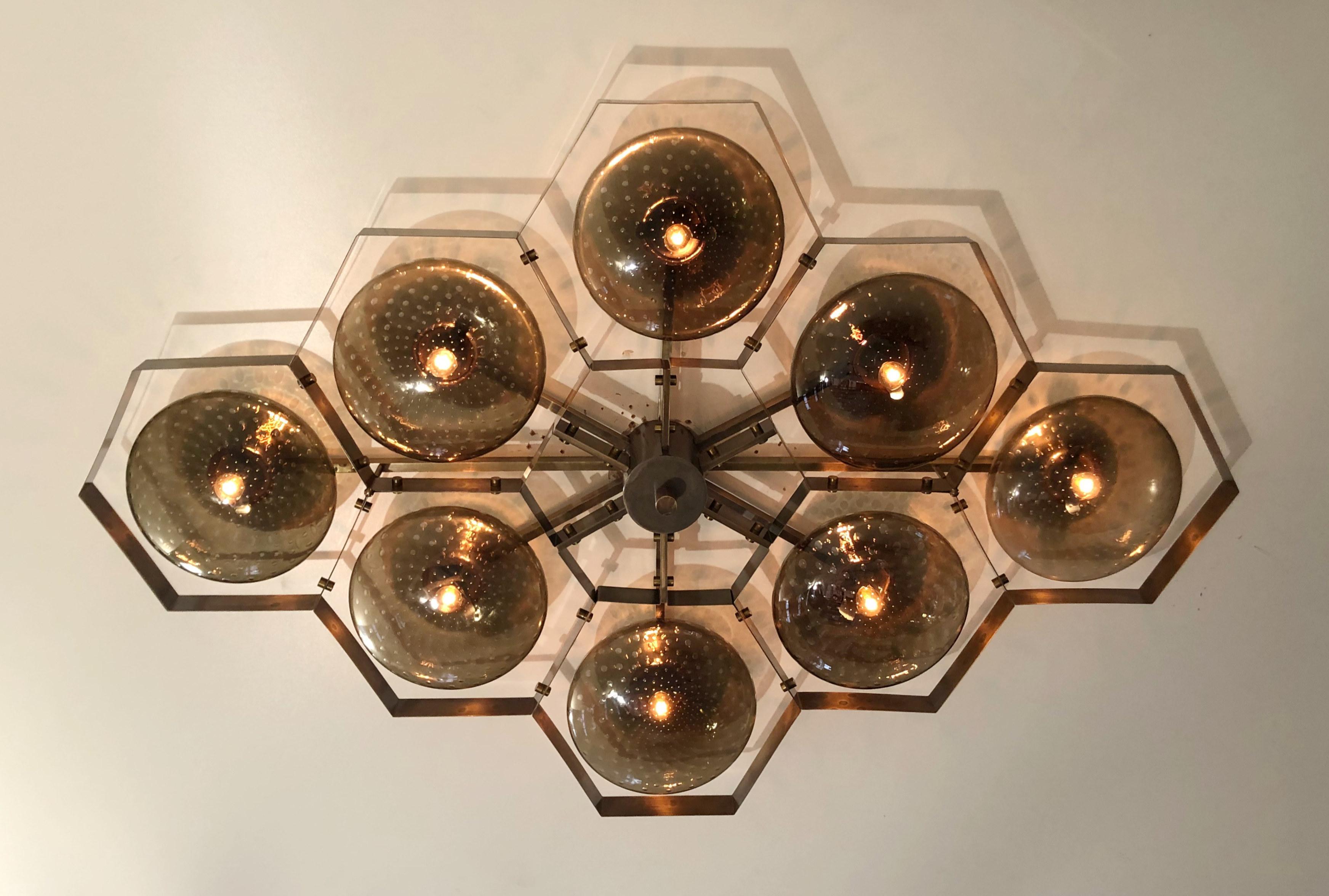 Effet bronze Monture encastrée Hive de Fabio Ltd en vente