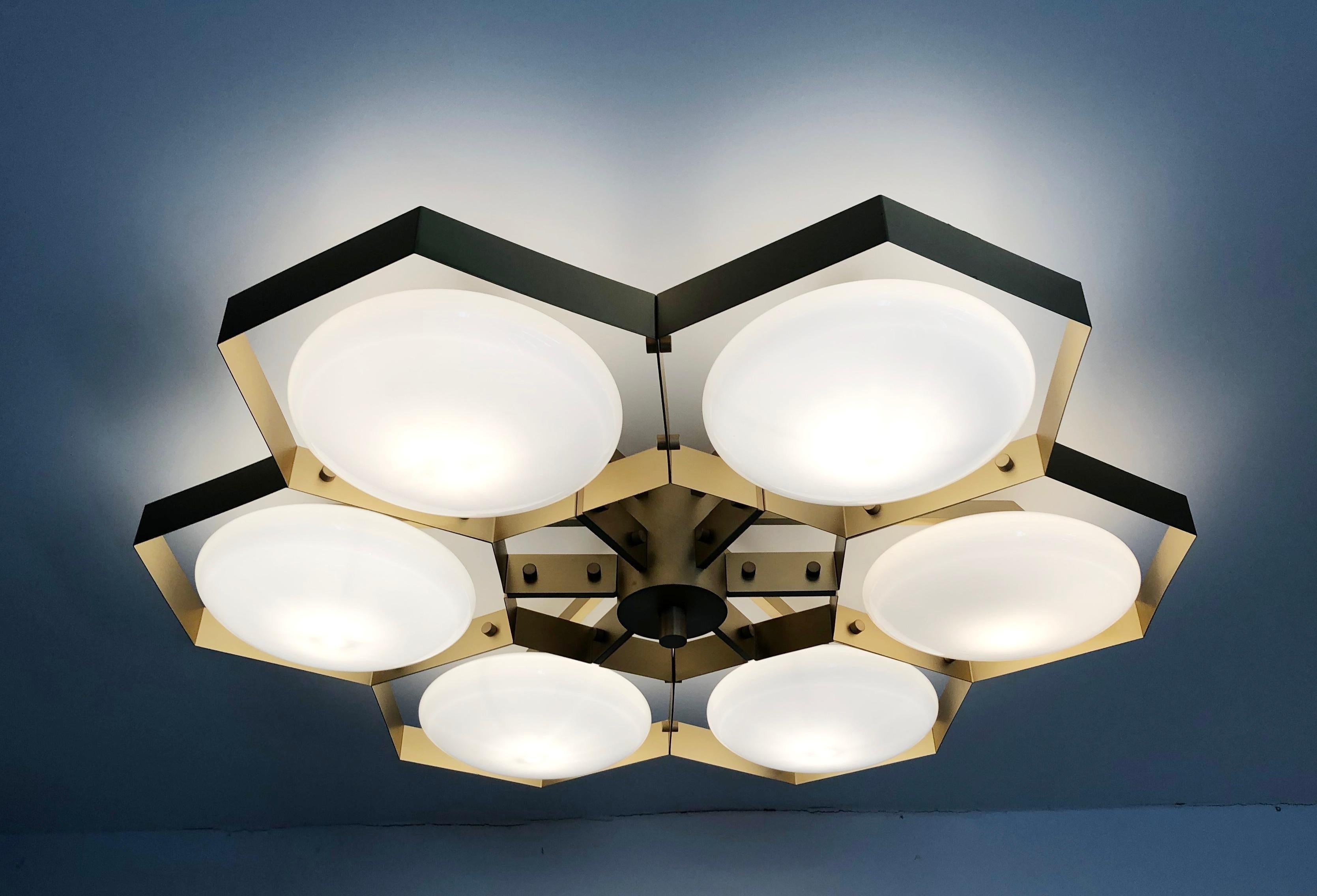 Verre brun Monture encastrée Hive de Fabio Ltd en vente