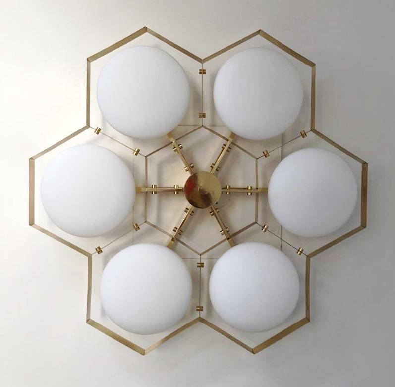 Verre brun Monture encastrée Hive de Fabio Ltd en vente