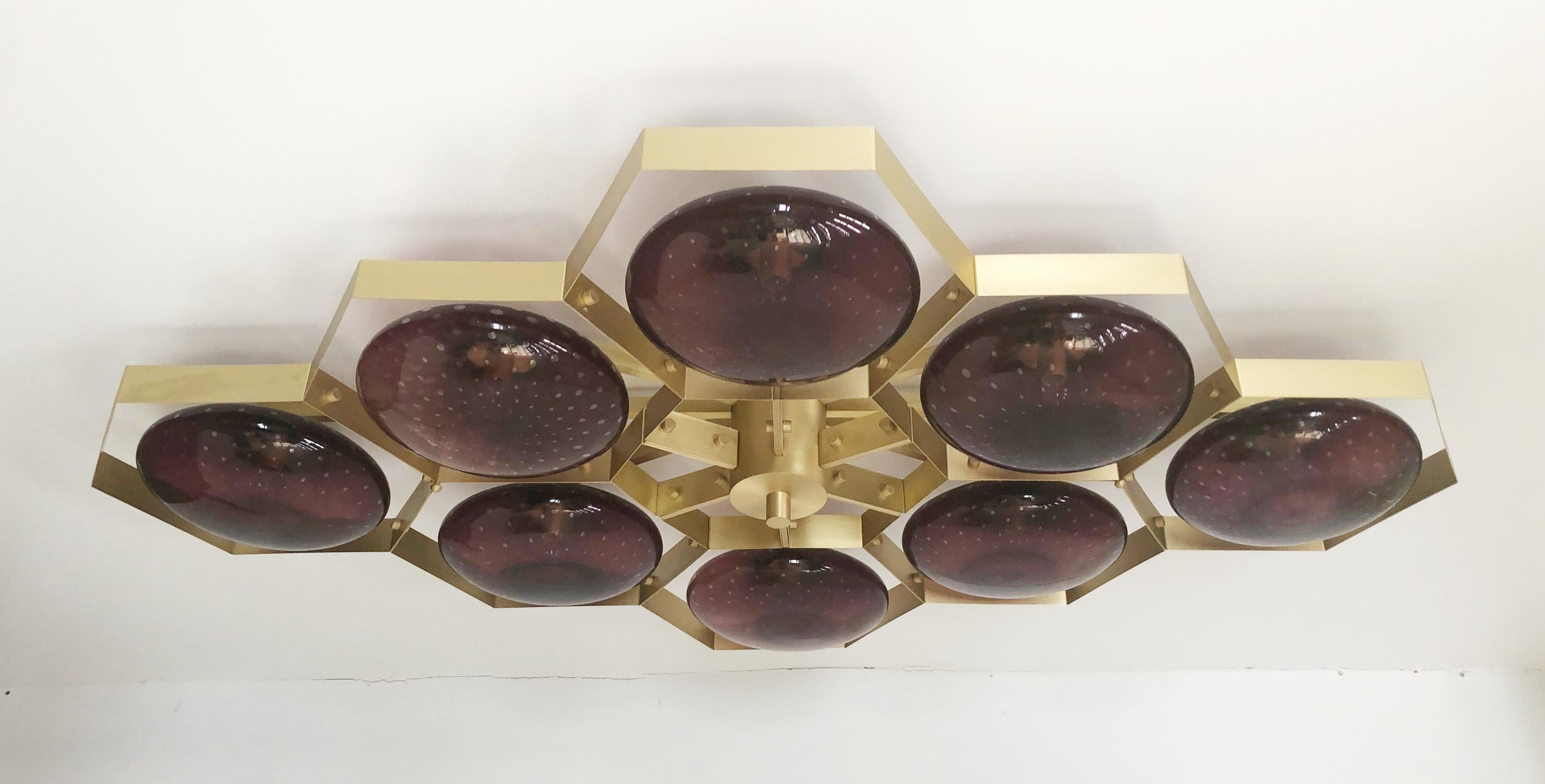 Verre brun Monture encastrée Hive de Fabio Ltd en vente