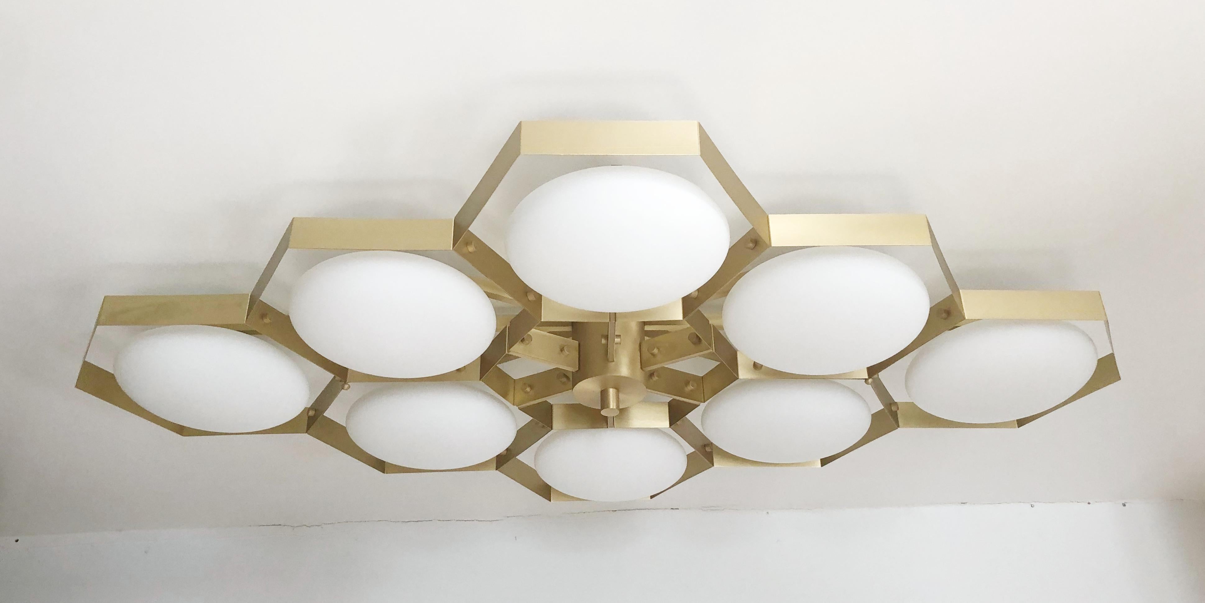 Verre brun Monture encastrée Hive de Fabio Ltd en vente
