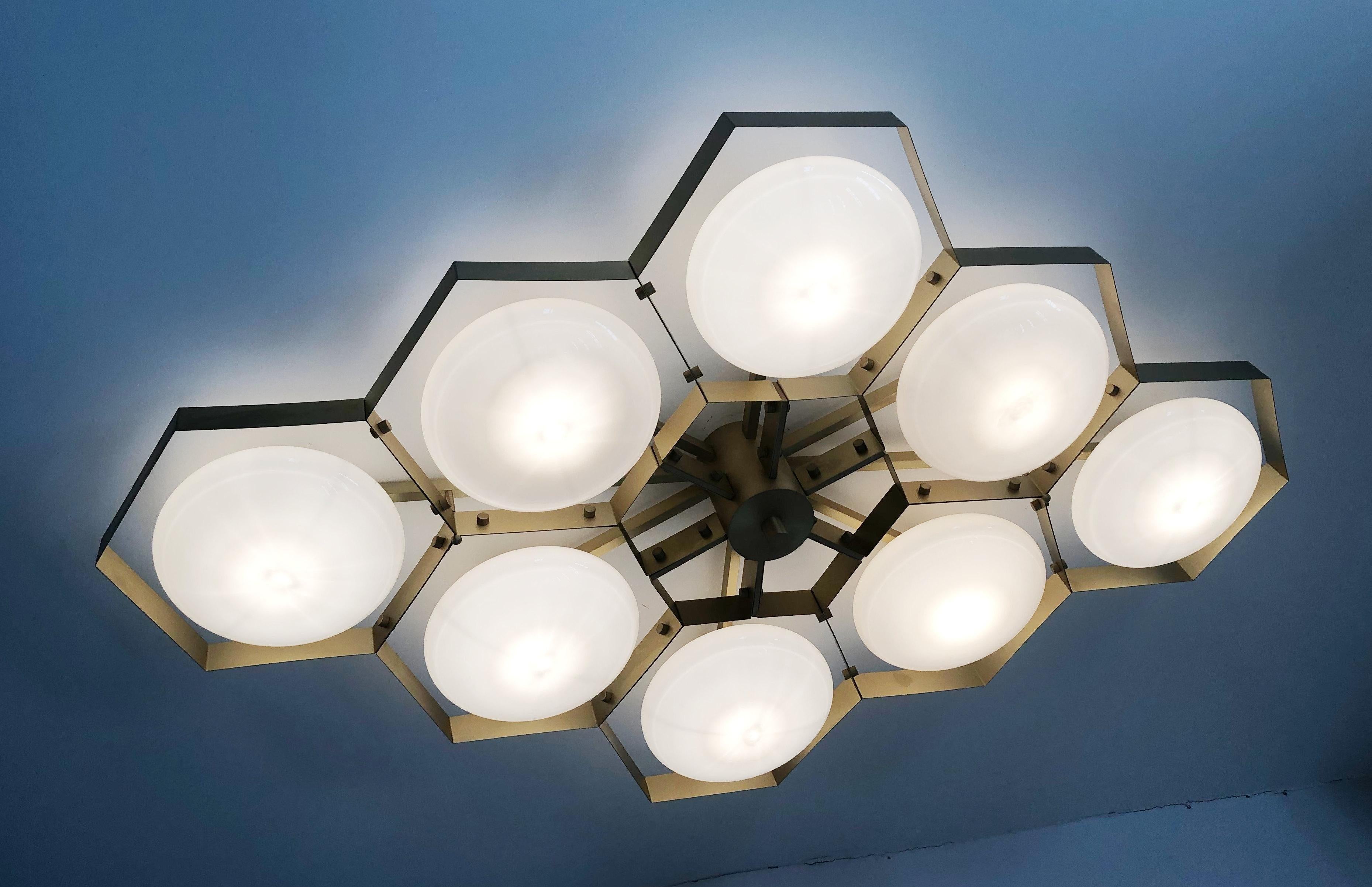 Verre brun Monture encastrée Hive de Fabio Ltd en vente