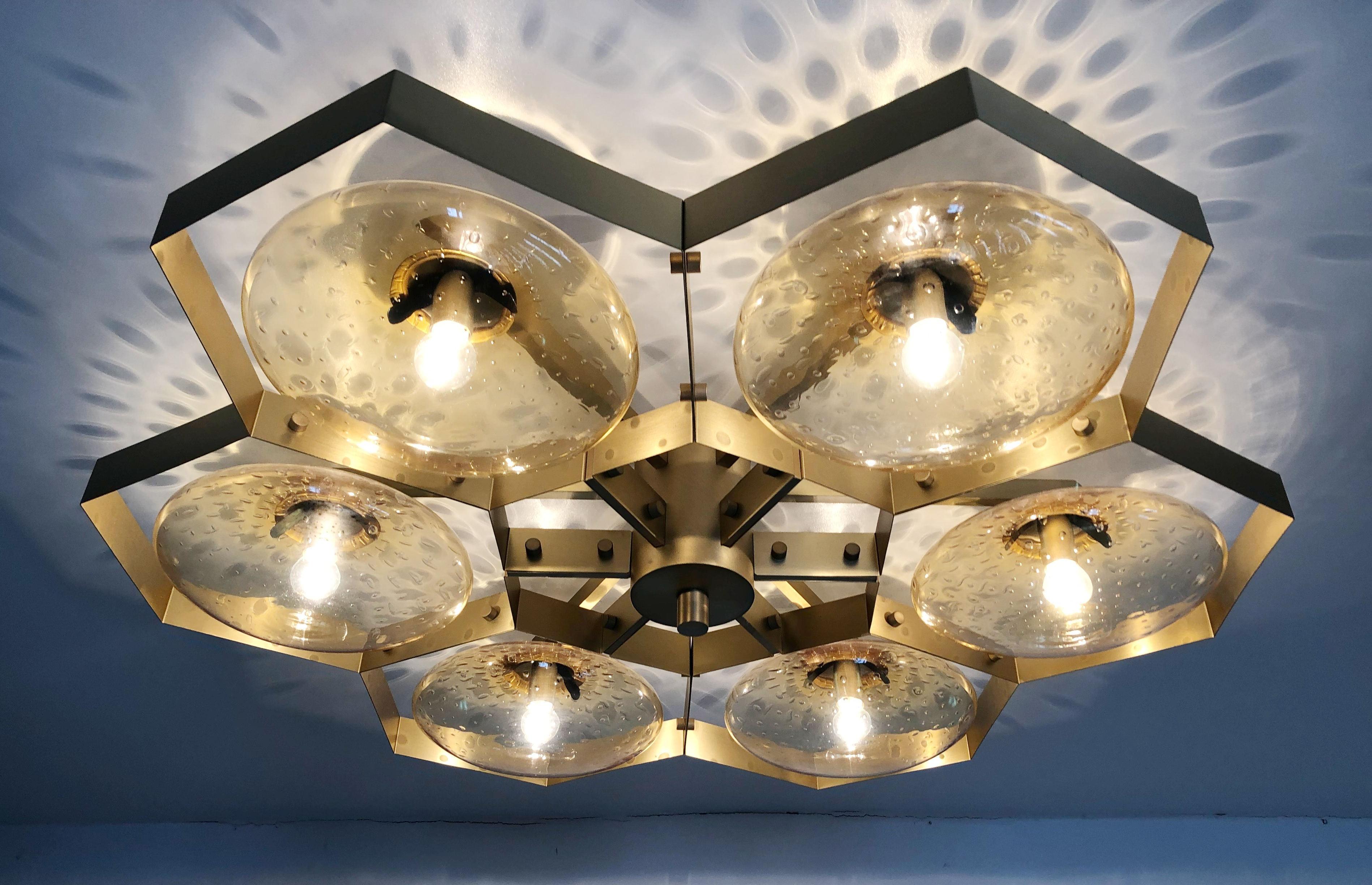 Verre brun Monture encastrée Hive de Fabio Ltd en vente