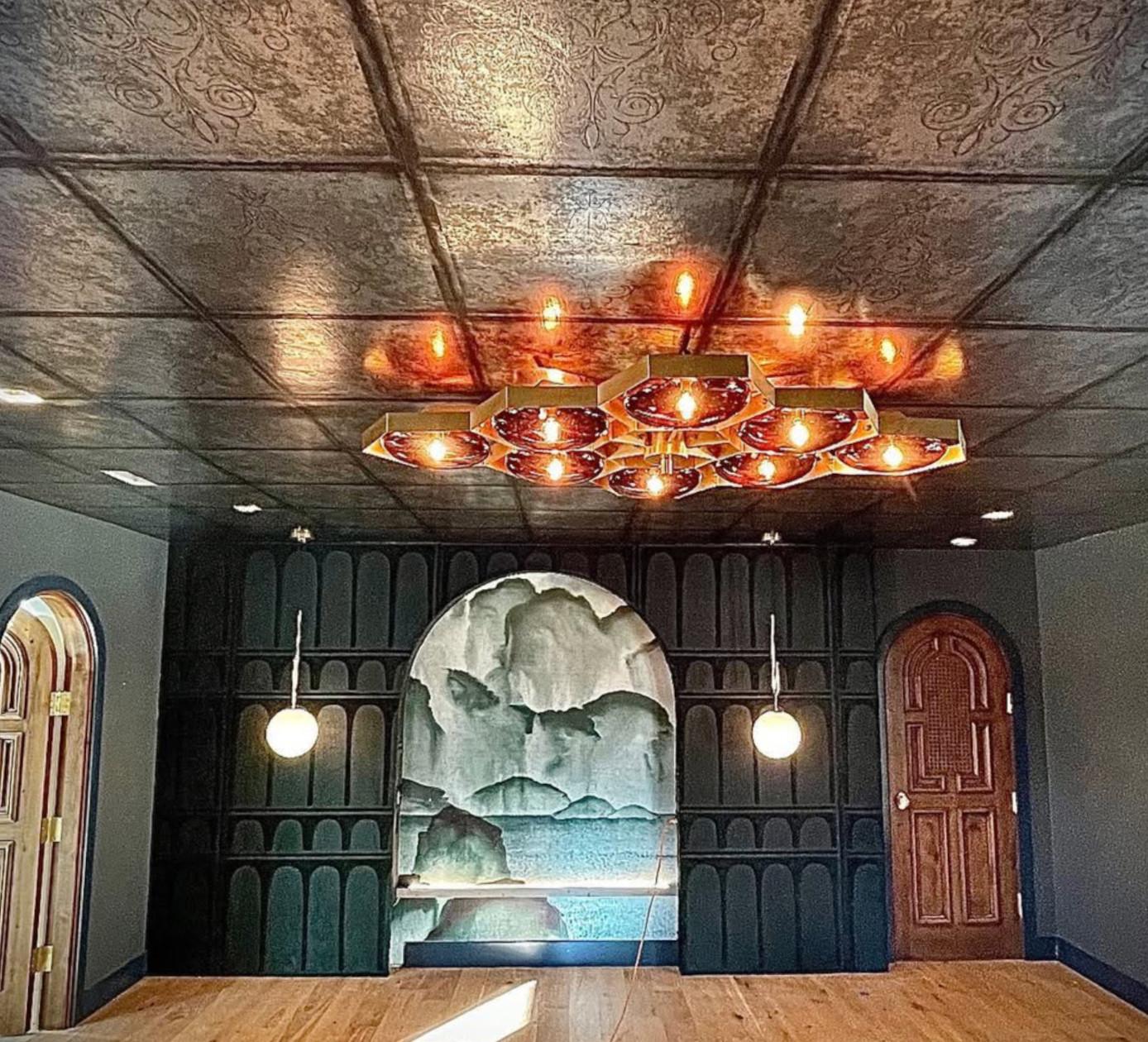 Hive Flush Mount by Fabio Ltd For Sale 1