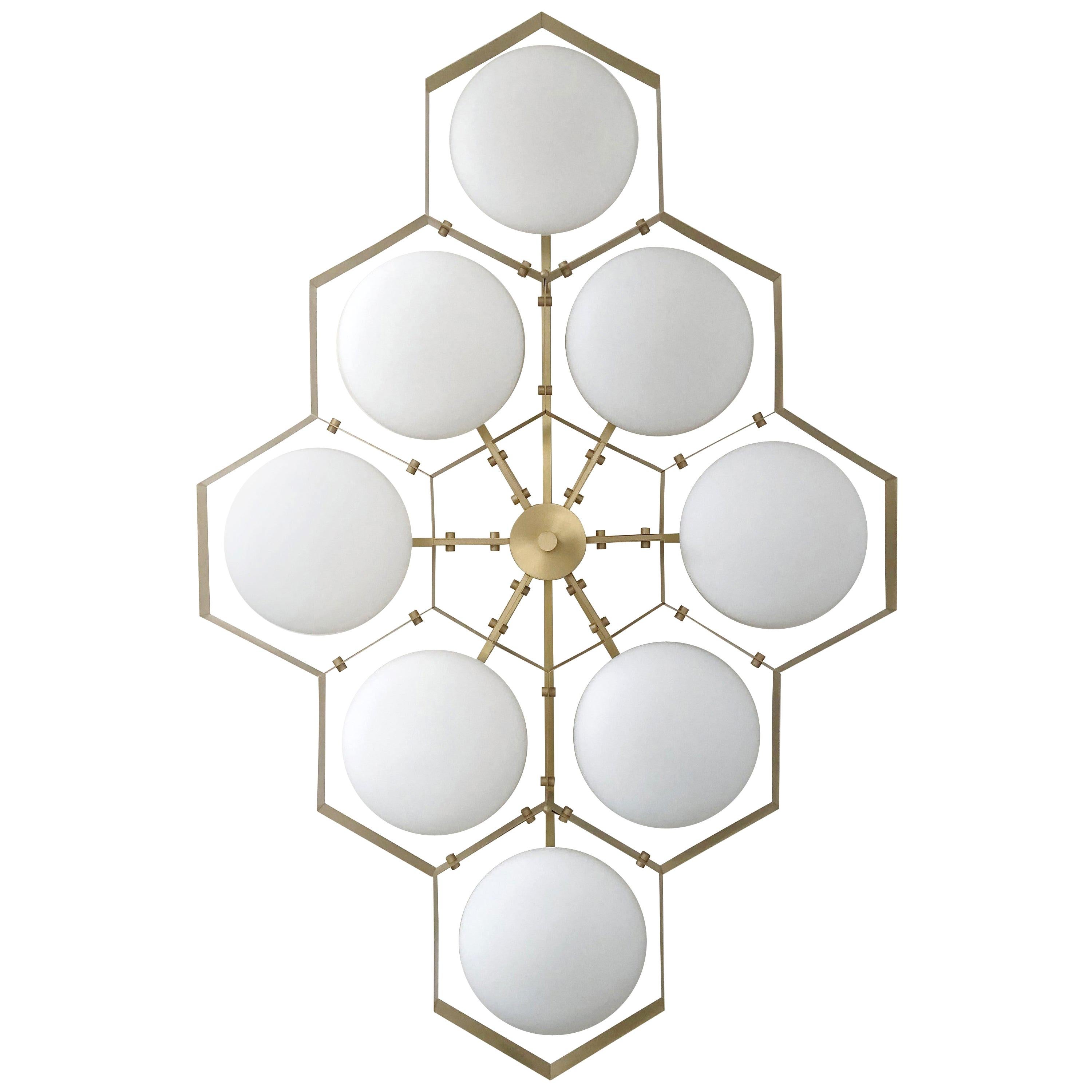 Hive Flush Mount by Fabio Ltd For Sale