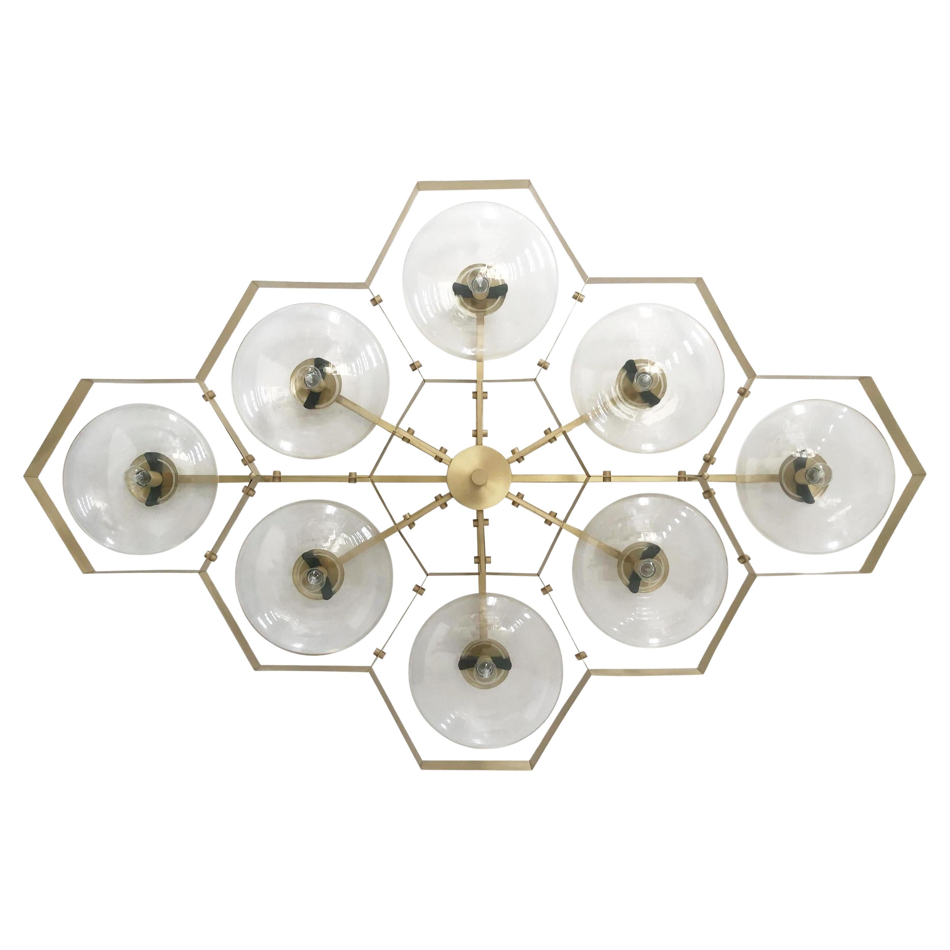 Hive Flush Mount by Fabio Ltd For Sale