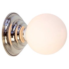 Hive Sconce by Research.Lighting, Polished Nickel, 5in Glass, Made to Order