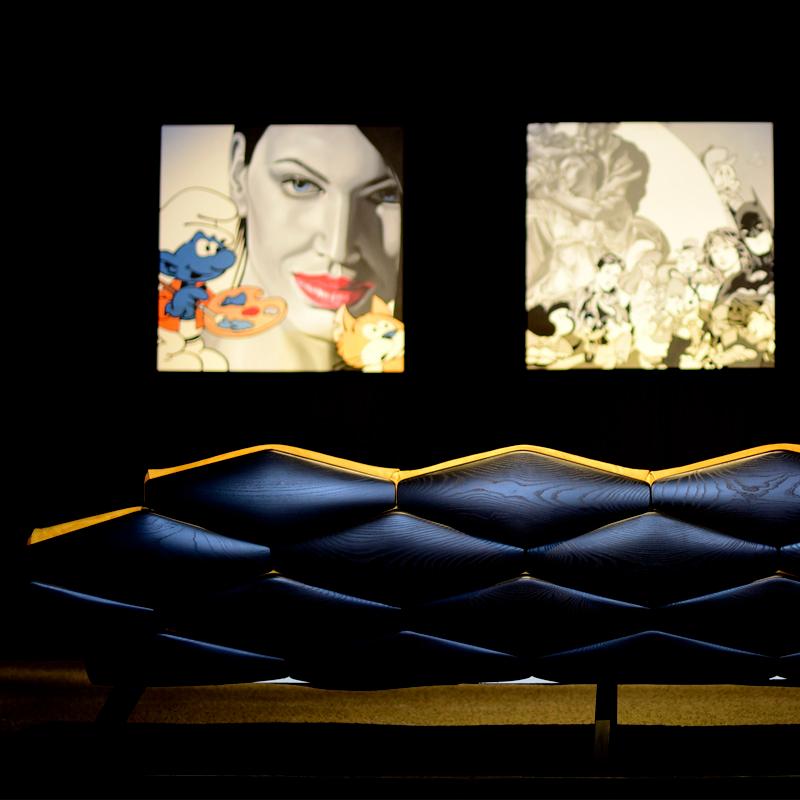 Contemporary Hive Sofa 400 by Alexandre Caldas For Sale