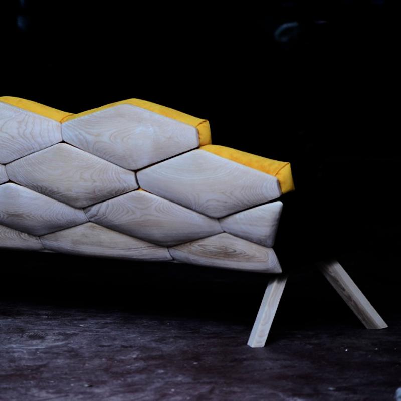 Hive Sofa by Alexandre Caldas In New Condition In Geneve, CH