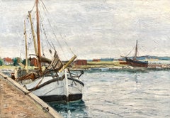Docking on the Shore of the Potomac River