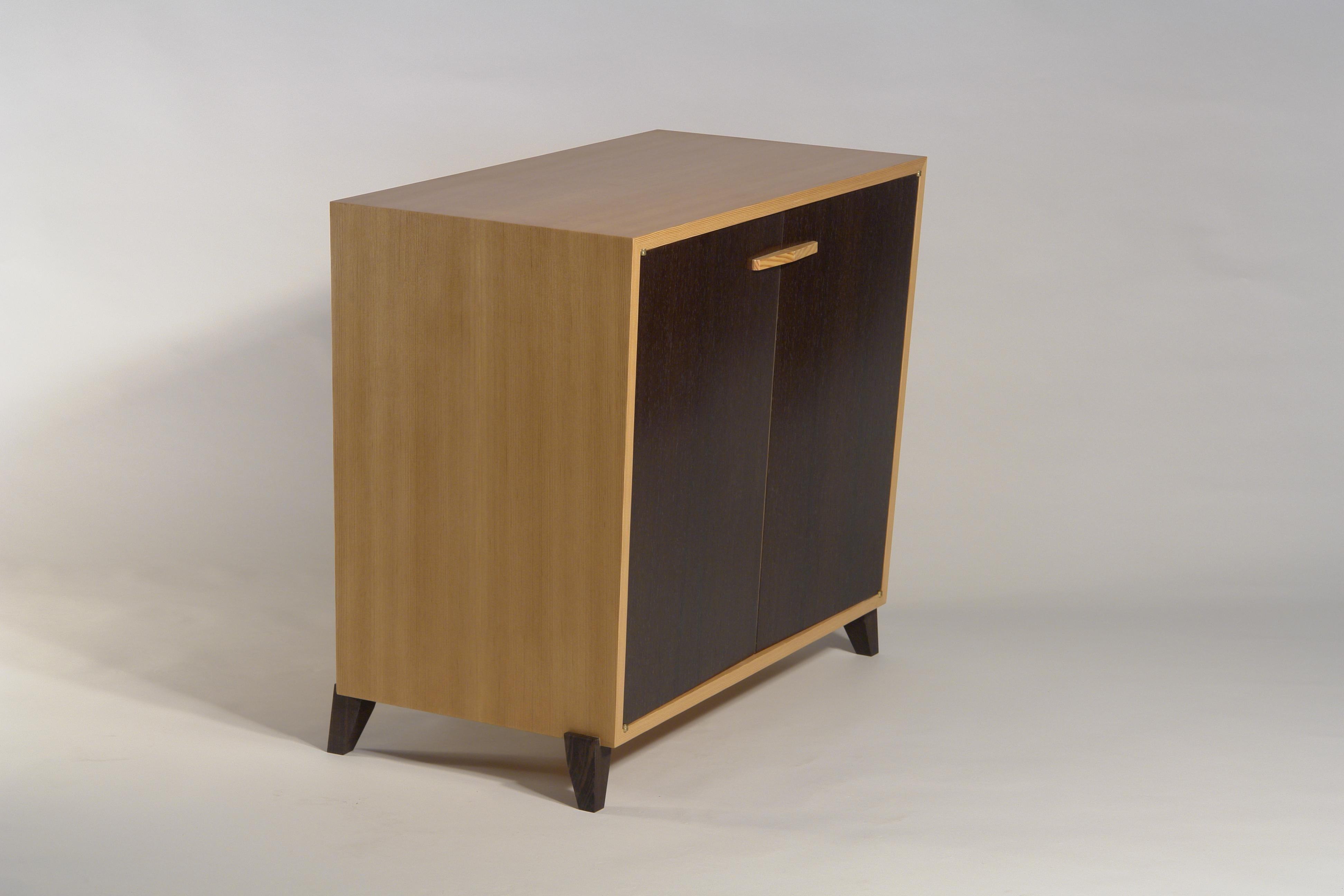 Placage HJC Buffet en sapin et wengé en vente