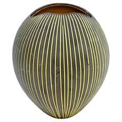 Hjördis Oldfors, grande vaso in terracotta Kokos, Upsala Ekeby, anni '50