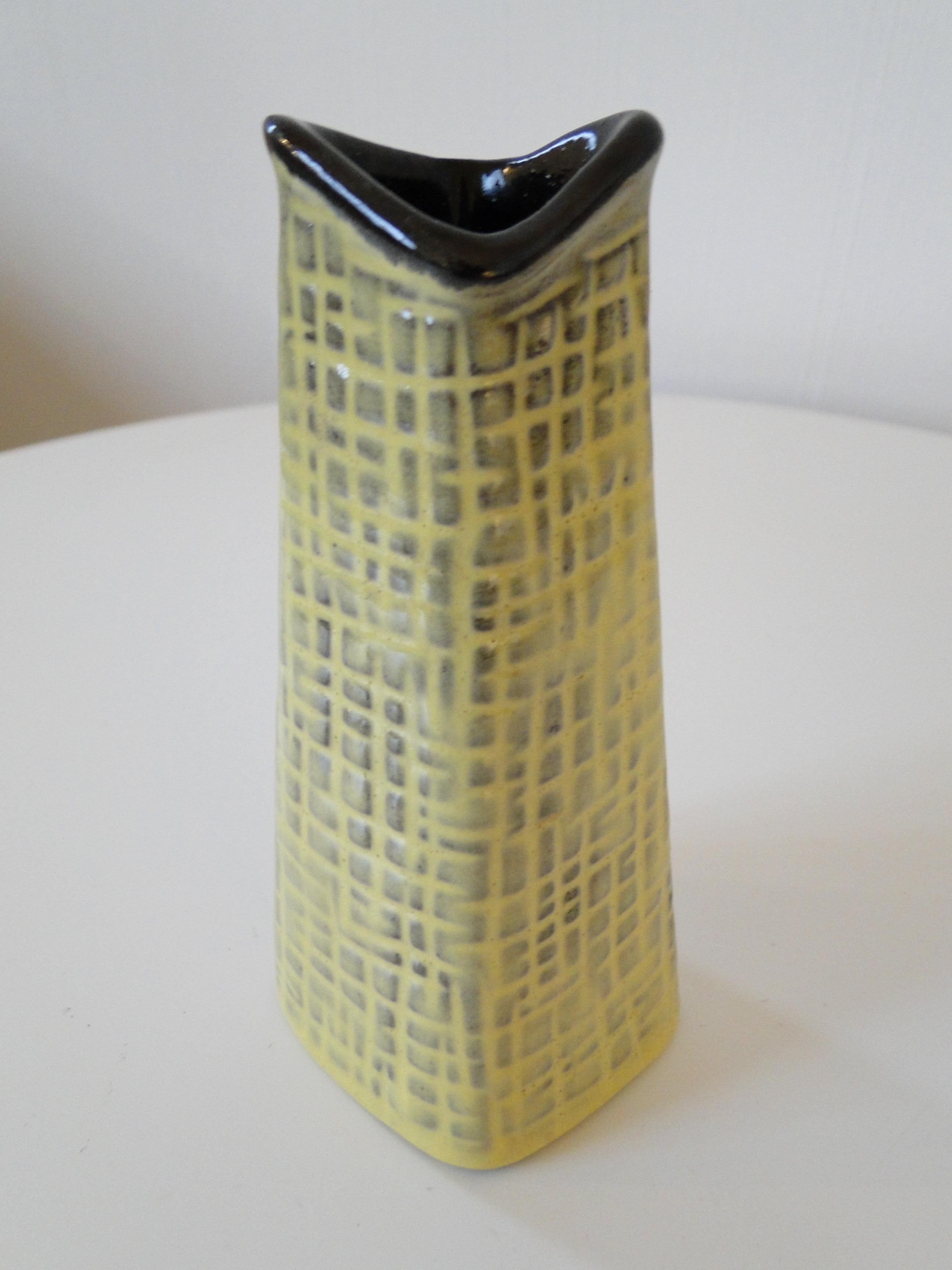 Hjordis Oldfors Vase Cadiz Upsala Ekeby Ceramic Mid Century For Sale 2