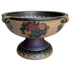 Hjorth Art Nouveau Pedestal Bowl, 1940s