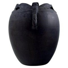 Hjorth Beautiful Terracotta Vase, circa 1890s