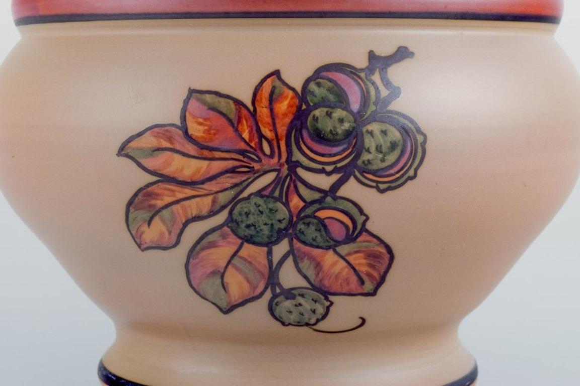 Danois Hjorth, île de Bornholm, Danemark. Grand pot en céramique.  en vente