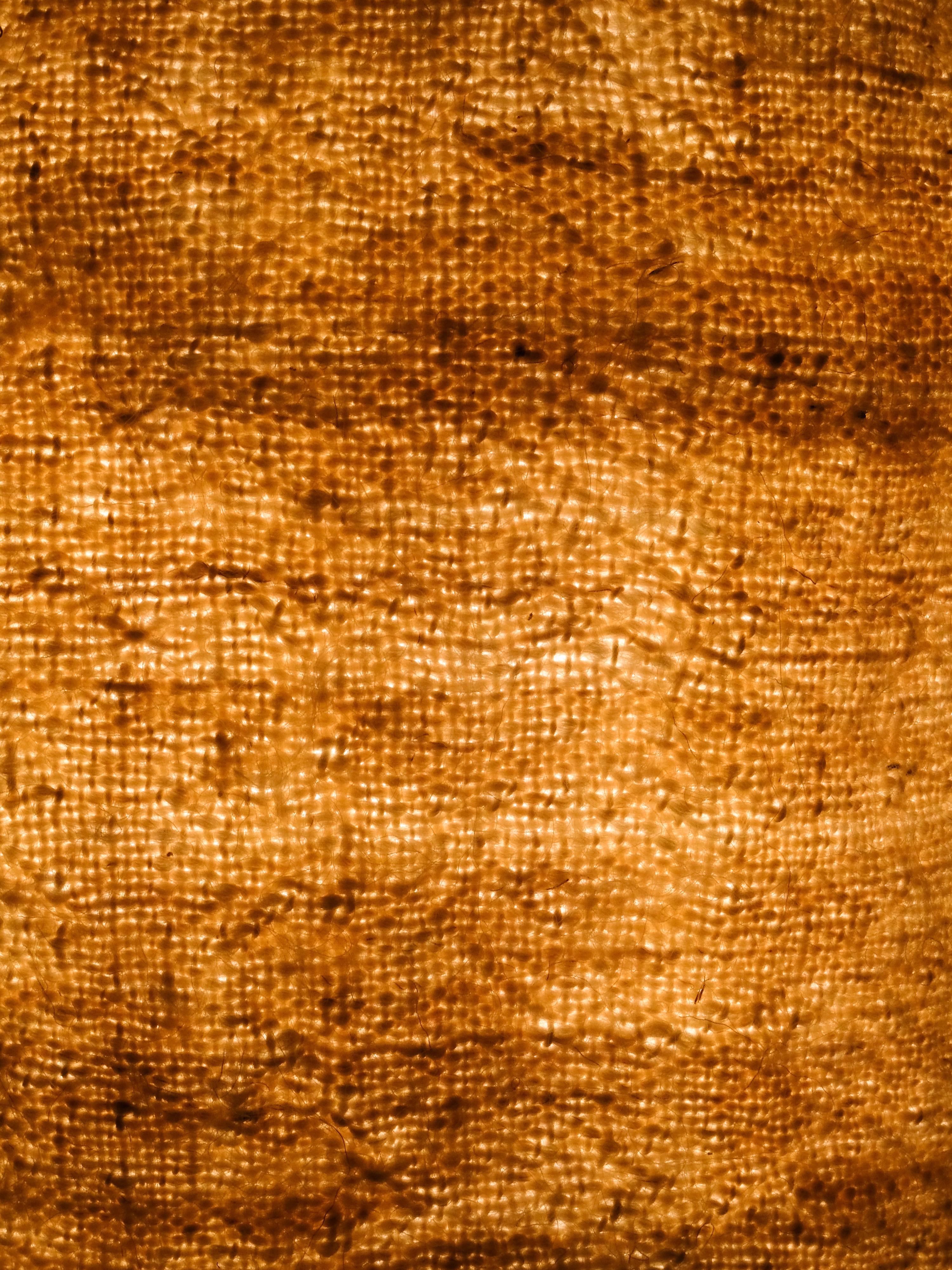 Lampe de bureau Hjra, abat-jour en laine filée et tissée à la main, fabriquée en roche et roseau en vente 7