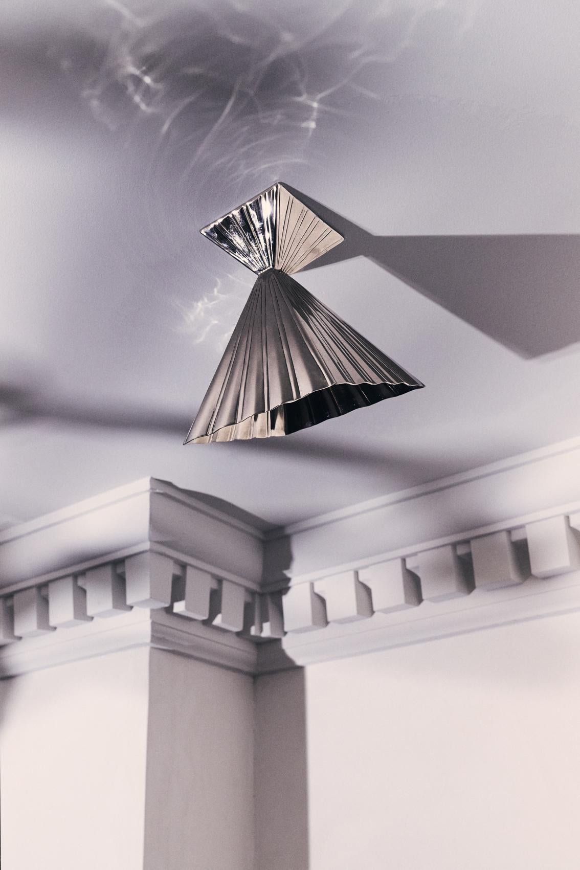 HK05 Nickel Plated Brass Spot Ceiling Light, HK X DUNLIN For Sale 3