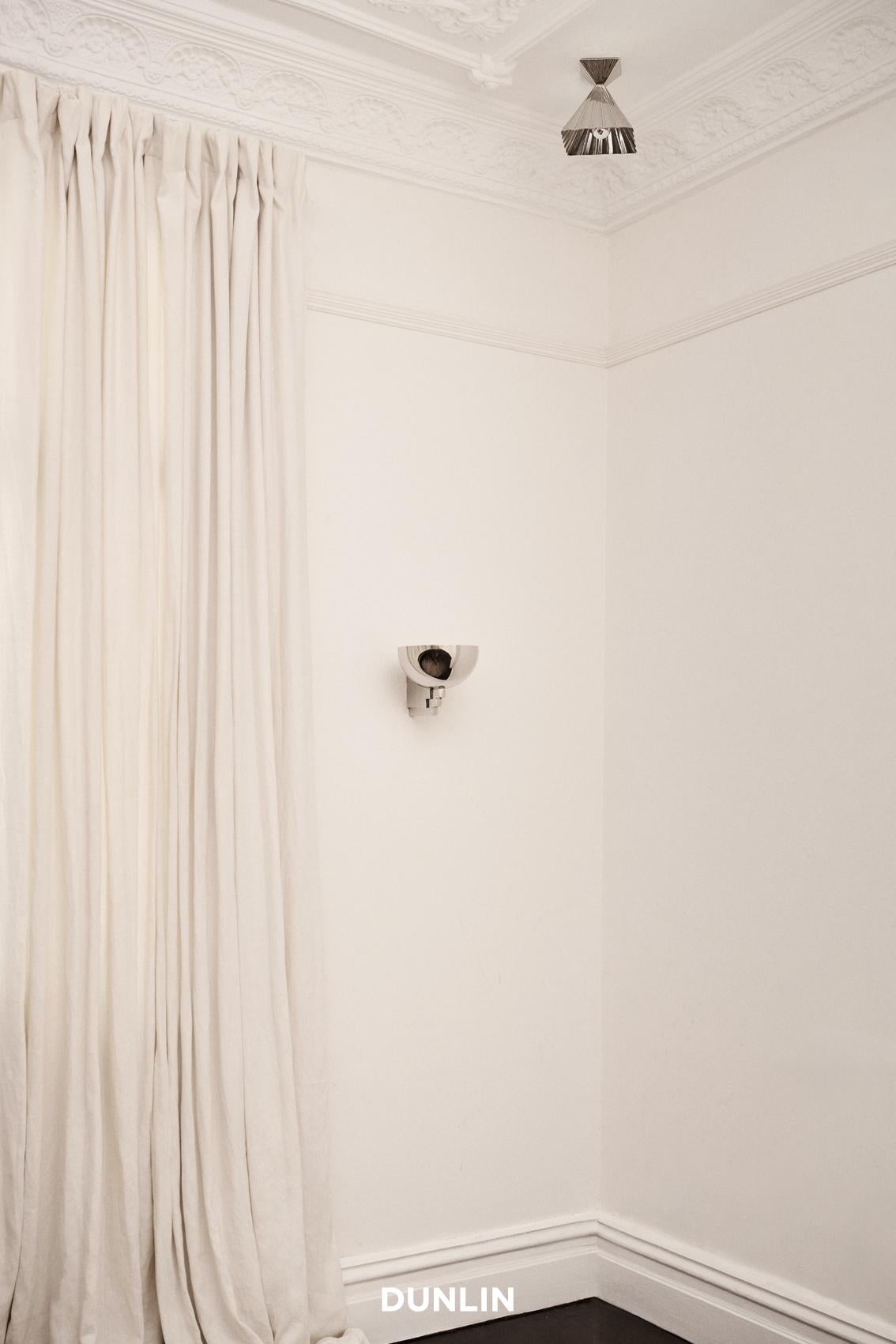 Australian HK09 Nickel Plated Brass Spot Ceiling Light, HK X DUNLIN For Sale