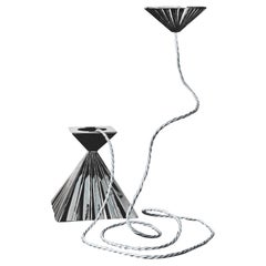 HK14 Nickel Plated Brass Pendant Light, HK X DUNLIN